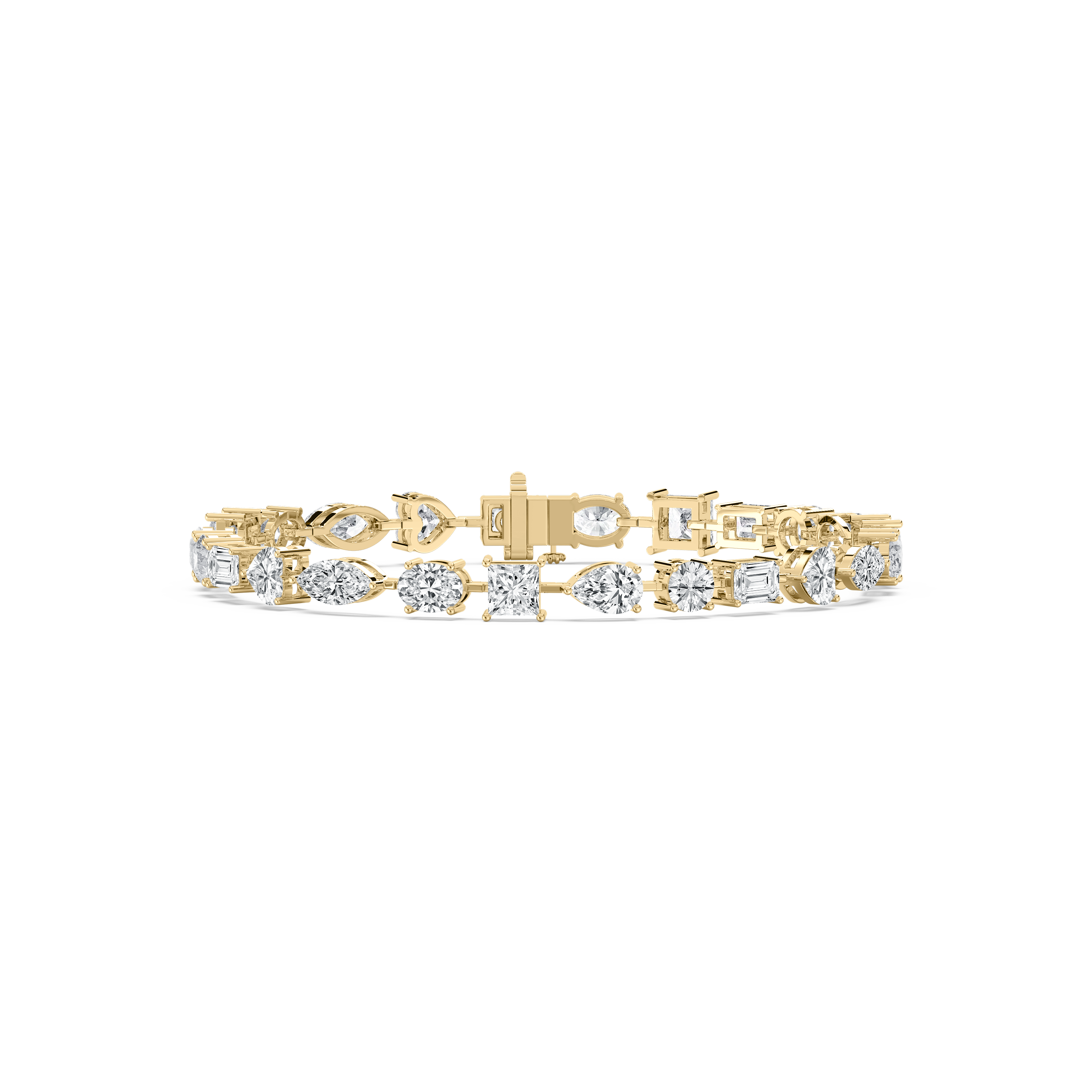 12 Carat Multi Shape Diamond Legacy Bellara Fashion Bracelet