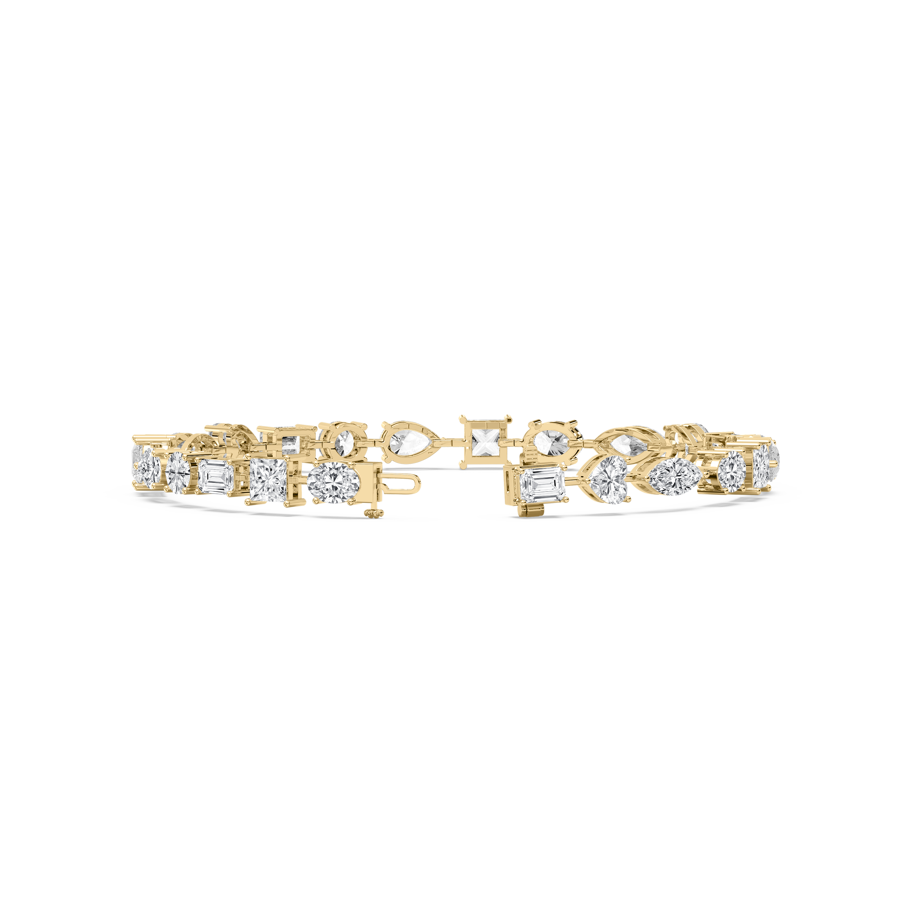 12 Carat Multi Shape Diamond Legacy Bellara Fashion Bracelet