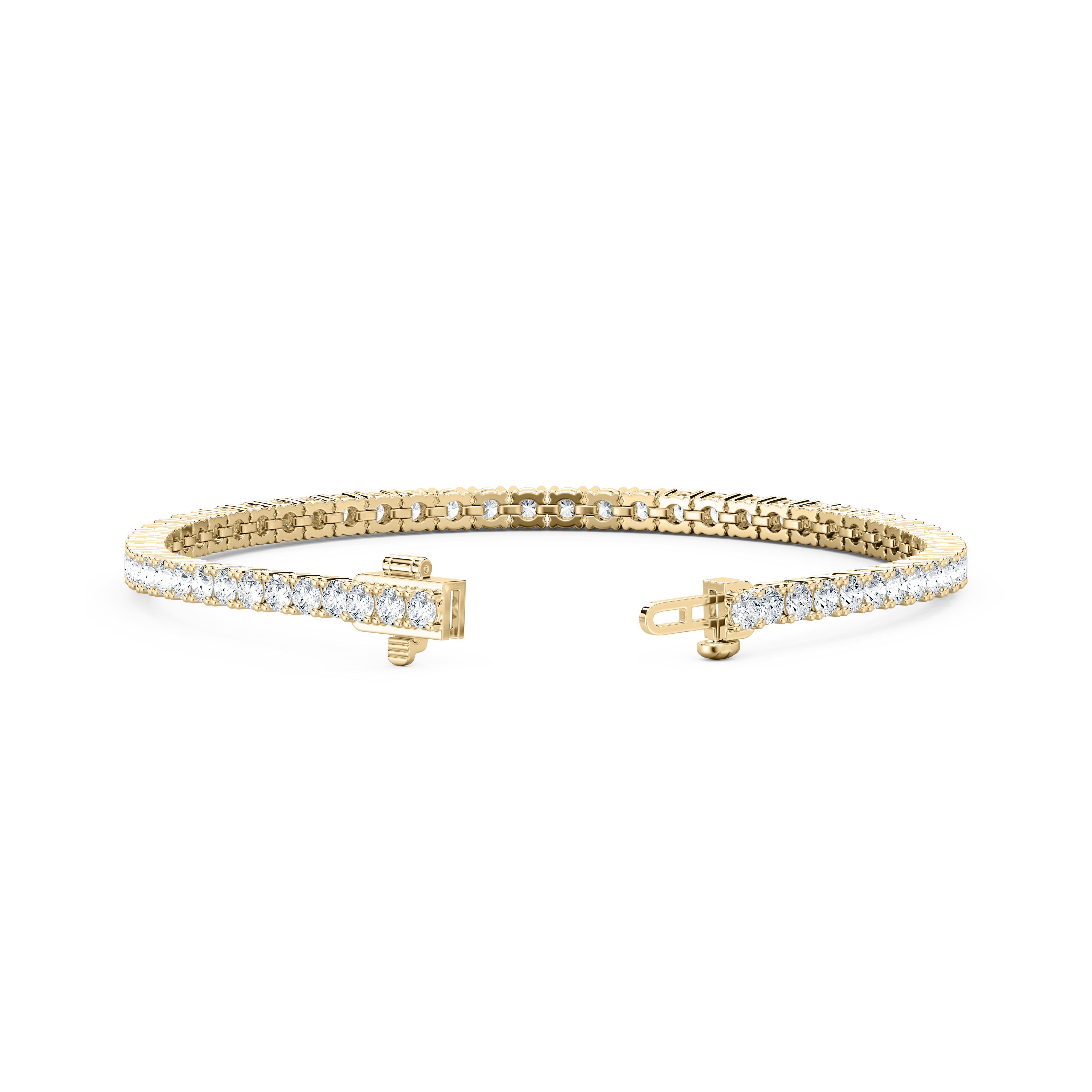 5 Carat Round Diamond Akila Tennis Bracelet