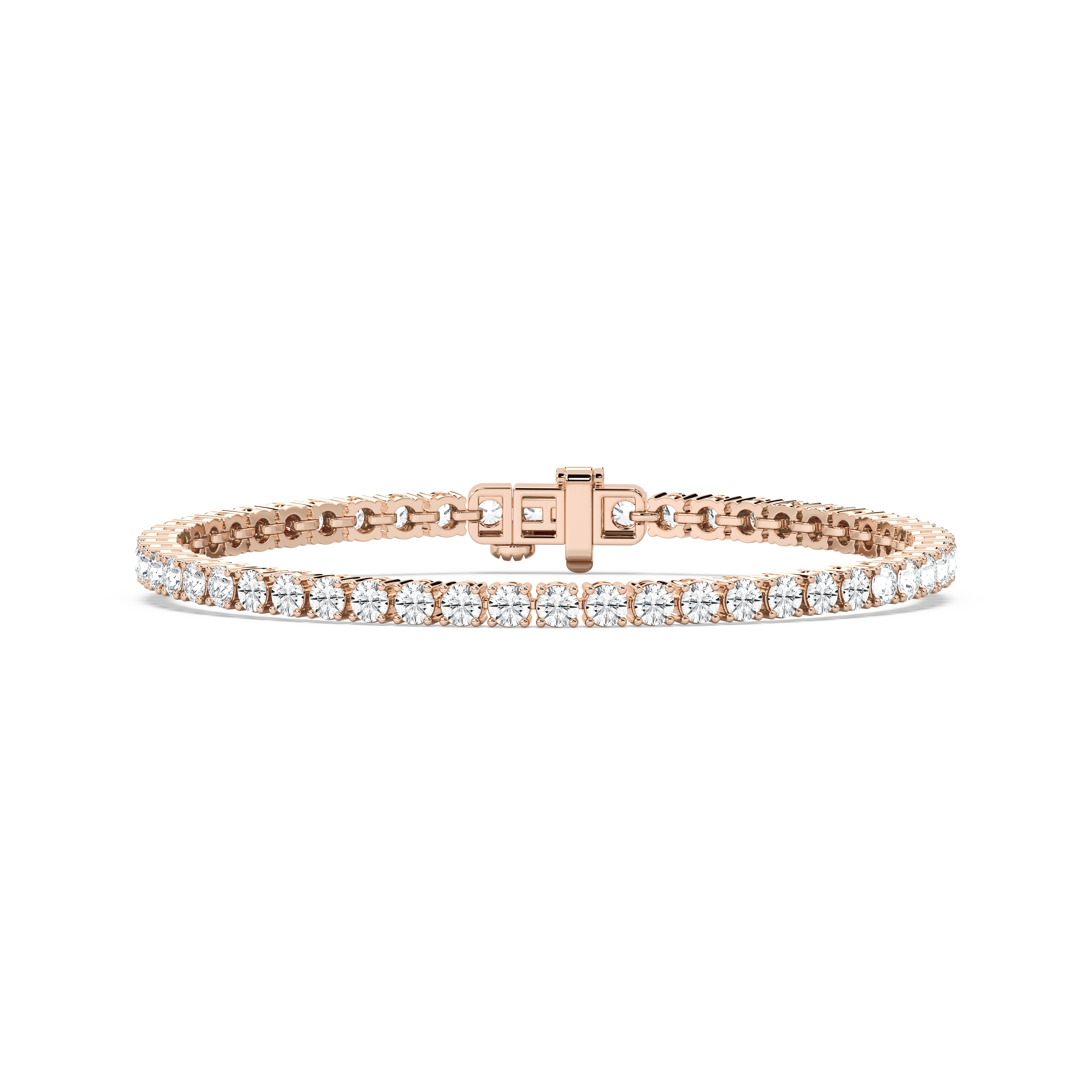 6.50 Carat Round Diamond Dazzling Tennis Bracelet