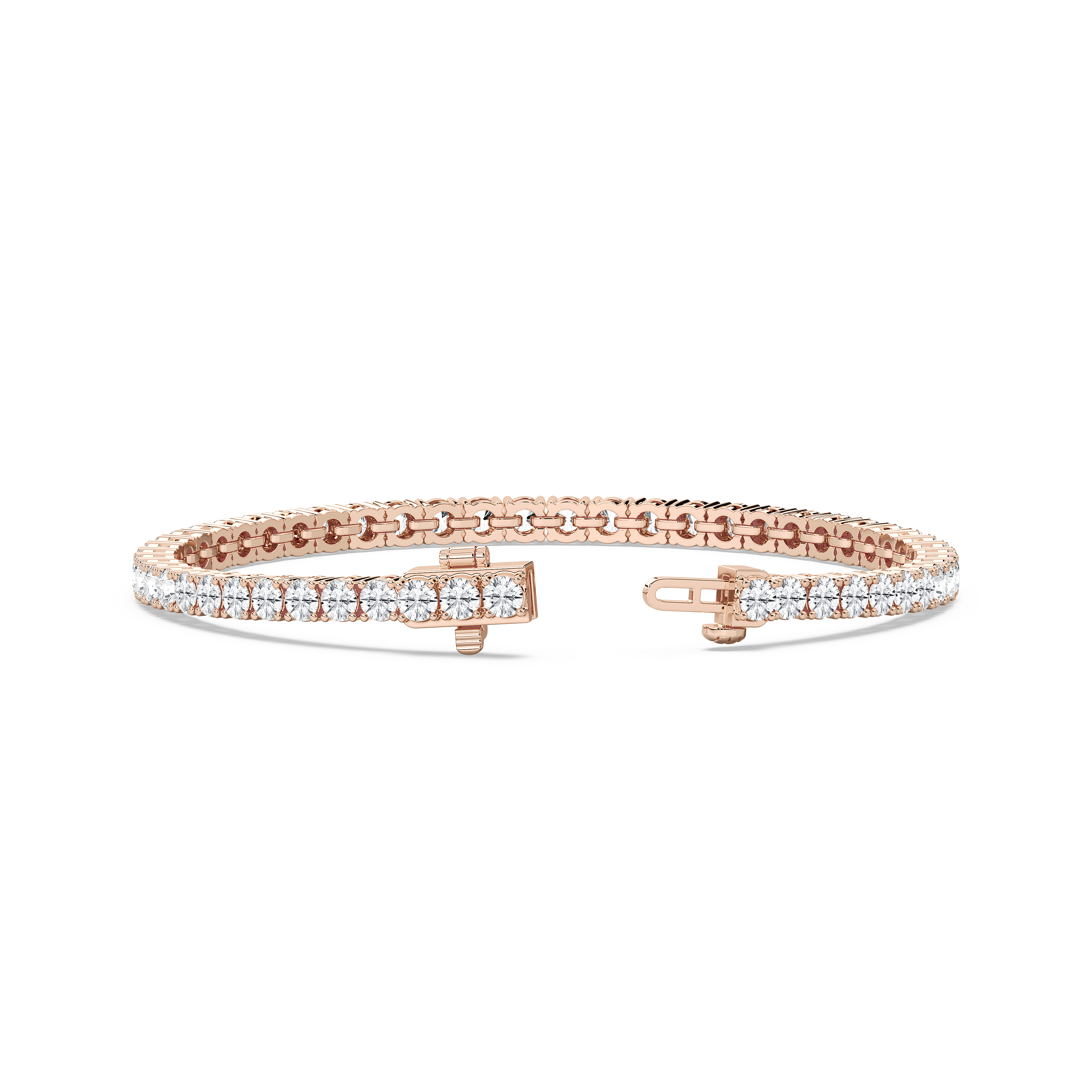 6.50 Carat Round Diamond Dazzling Tennis Bracelet
