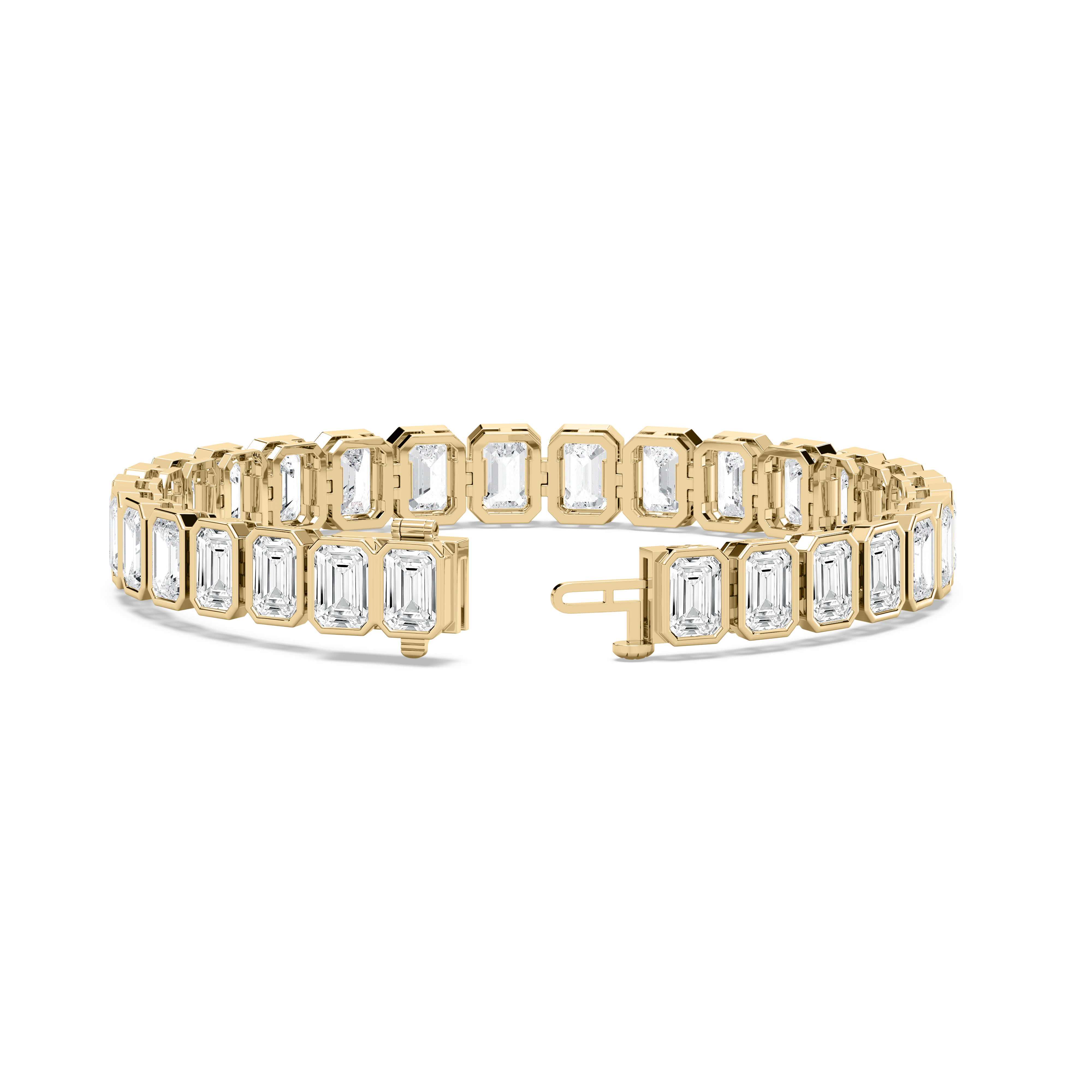 29 Carat Emerald Diamonds Jacin Eirwen Tennis Bracelet