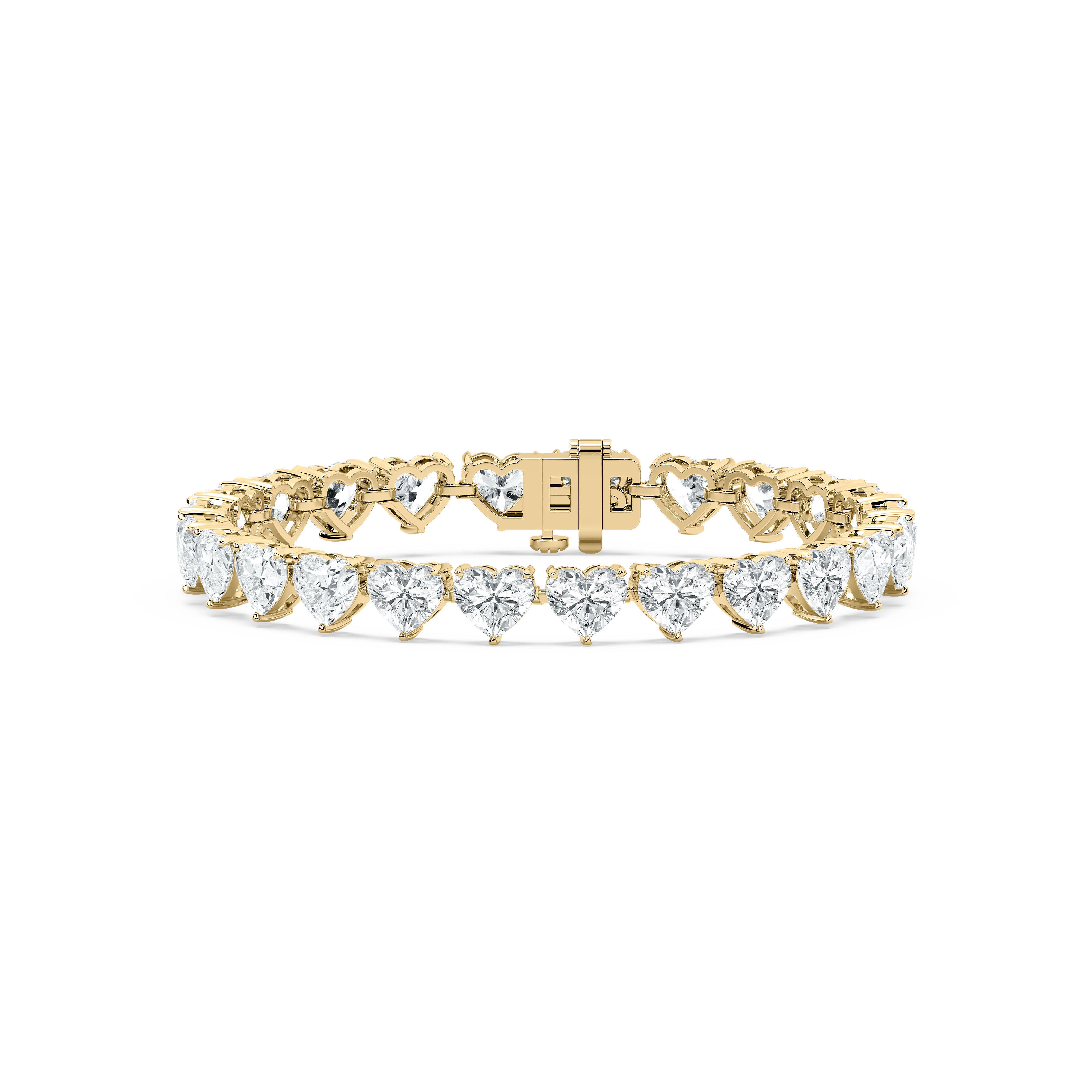 24 Carat Heart Diamonds Brenta Tennis Bracelet