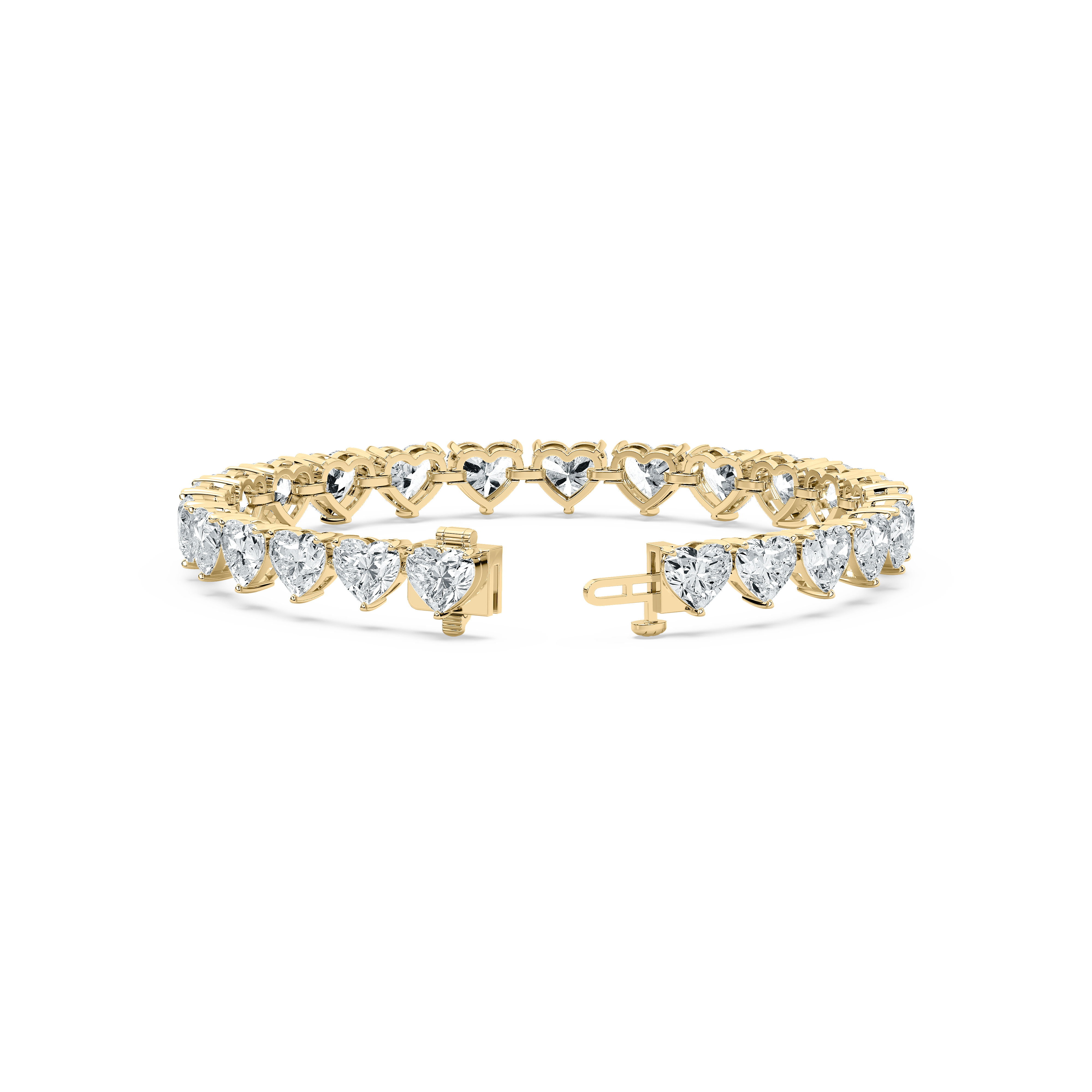 24 Carat Heart Diamonds Brenta Tennis Bracelet
