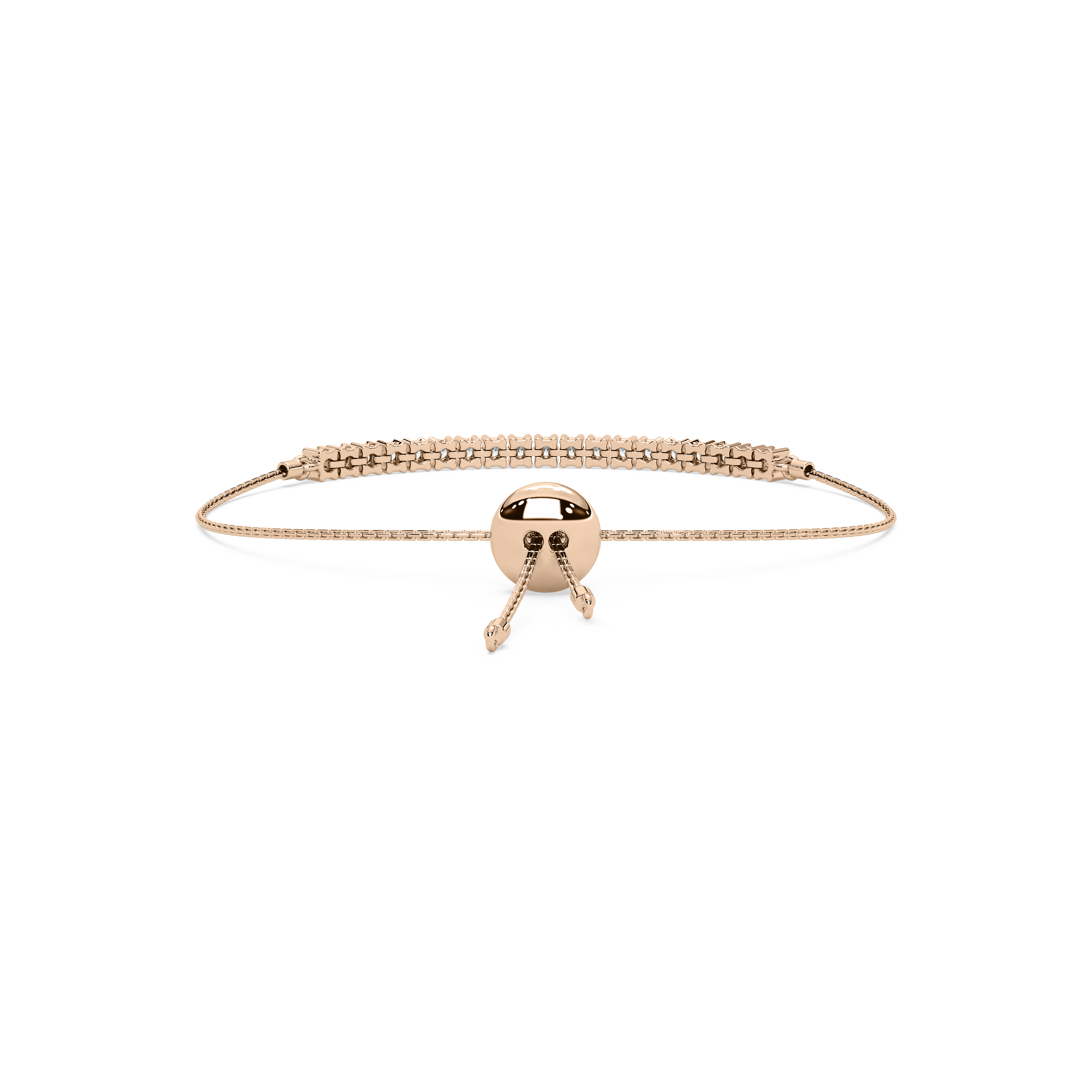 1 Carat Round Diamond Bracelet