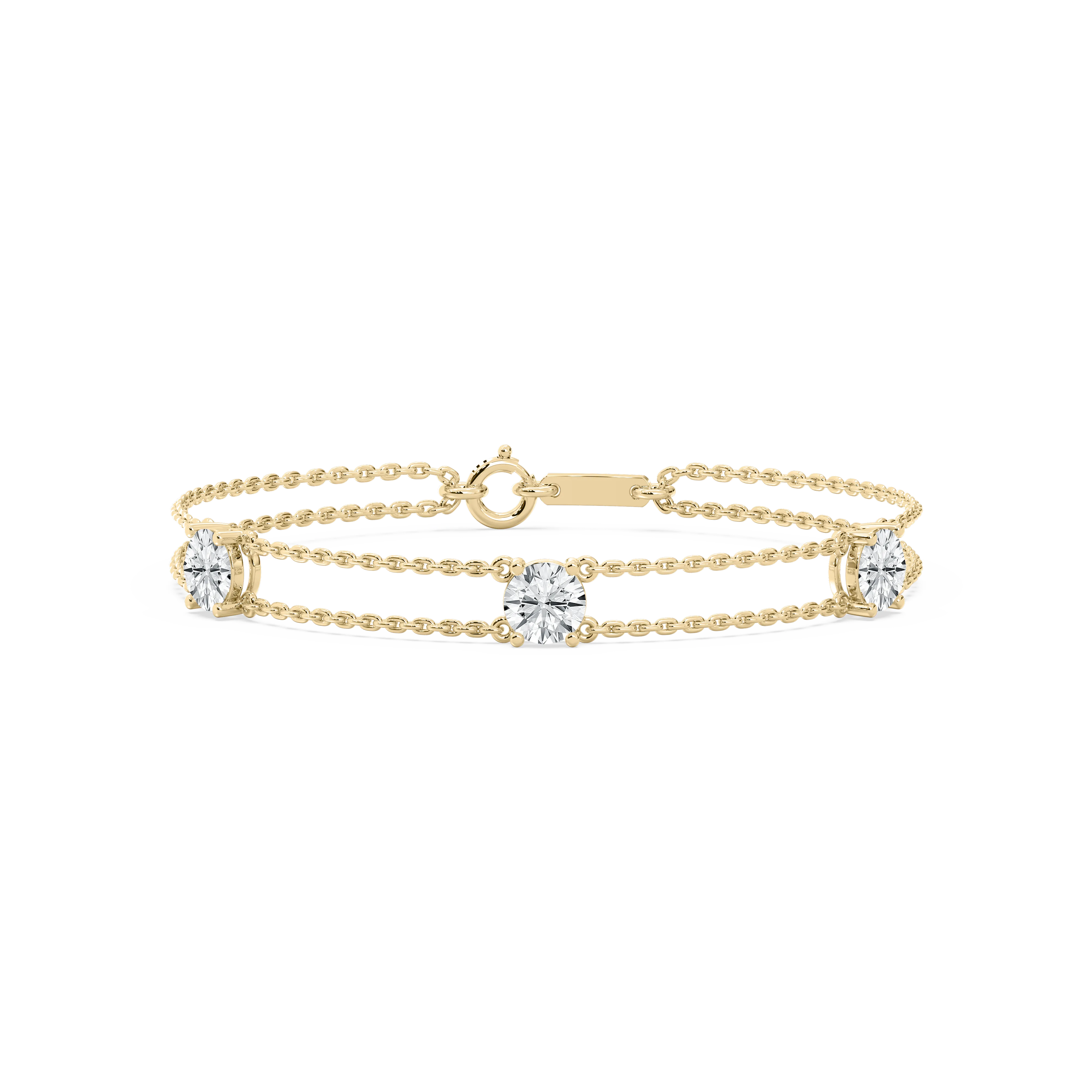 3 Carat Round Diamond Aurea Fashion Bracelet