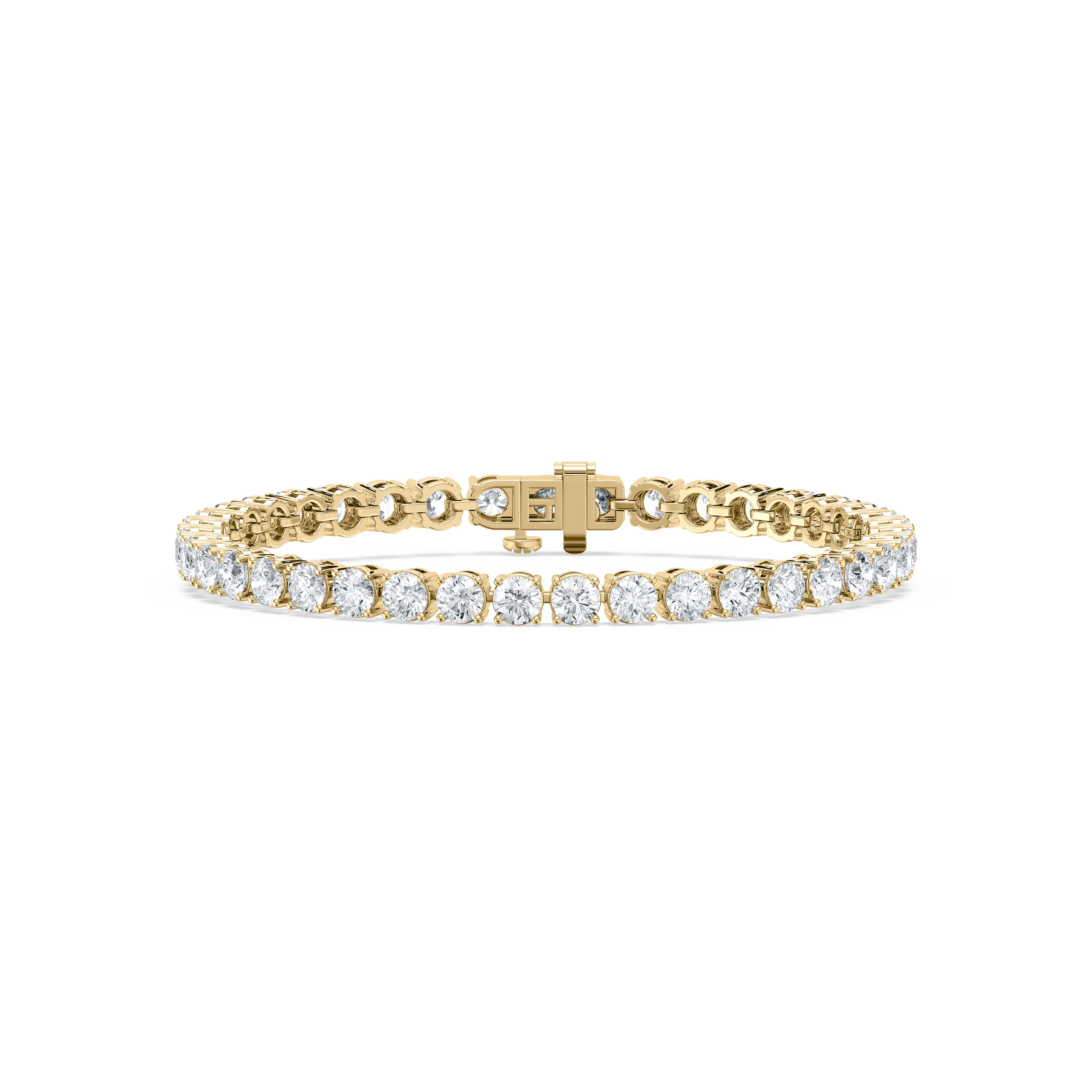 Round Diamond Tennis Bracelet