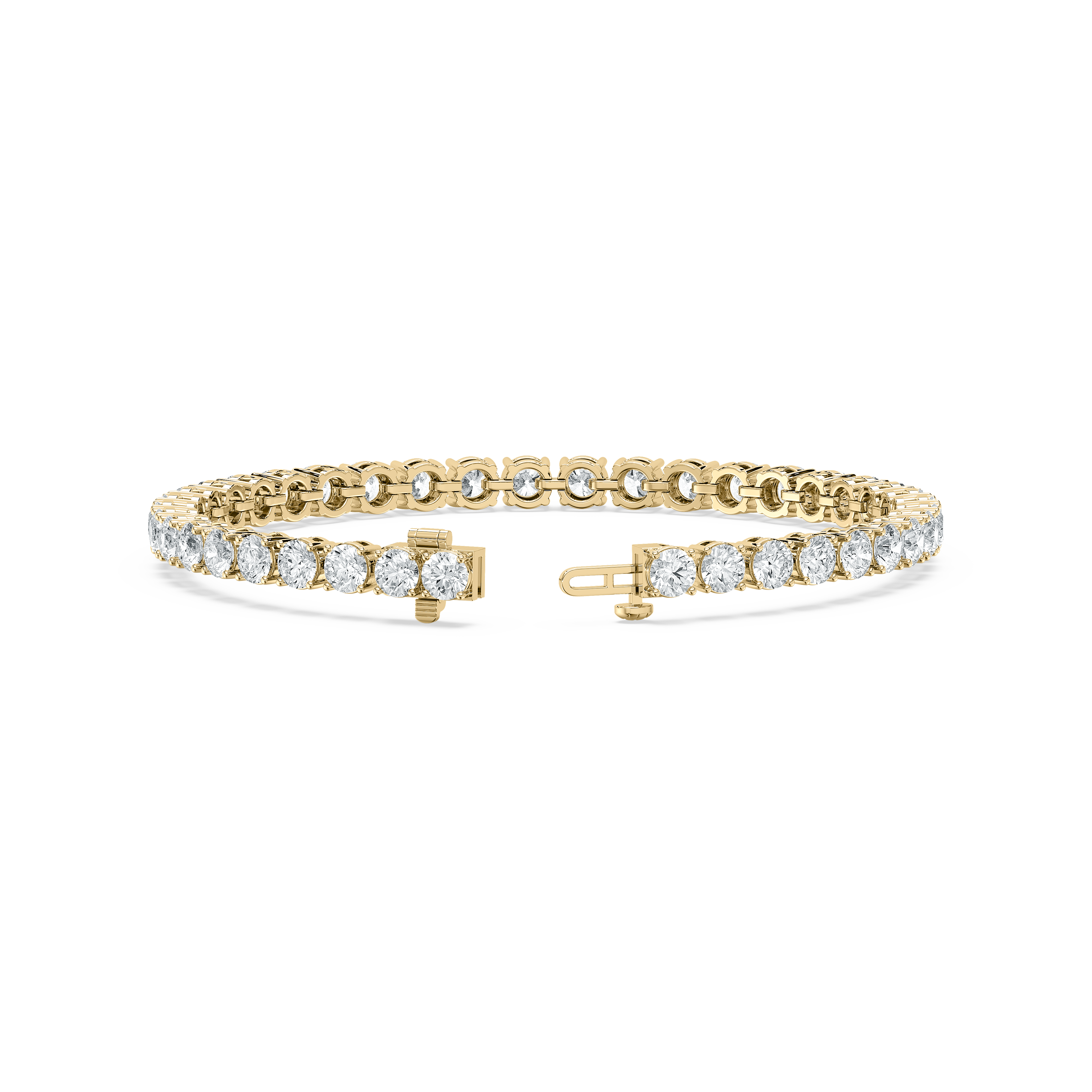 Round Diamond Tennis Bracelet