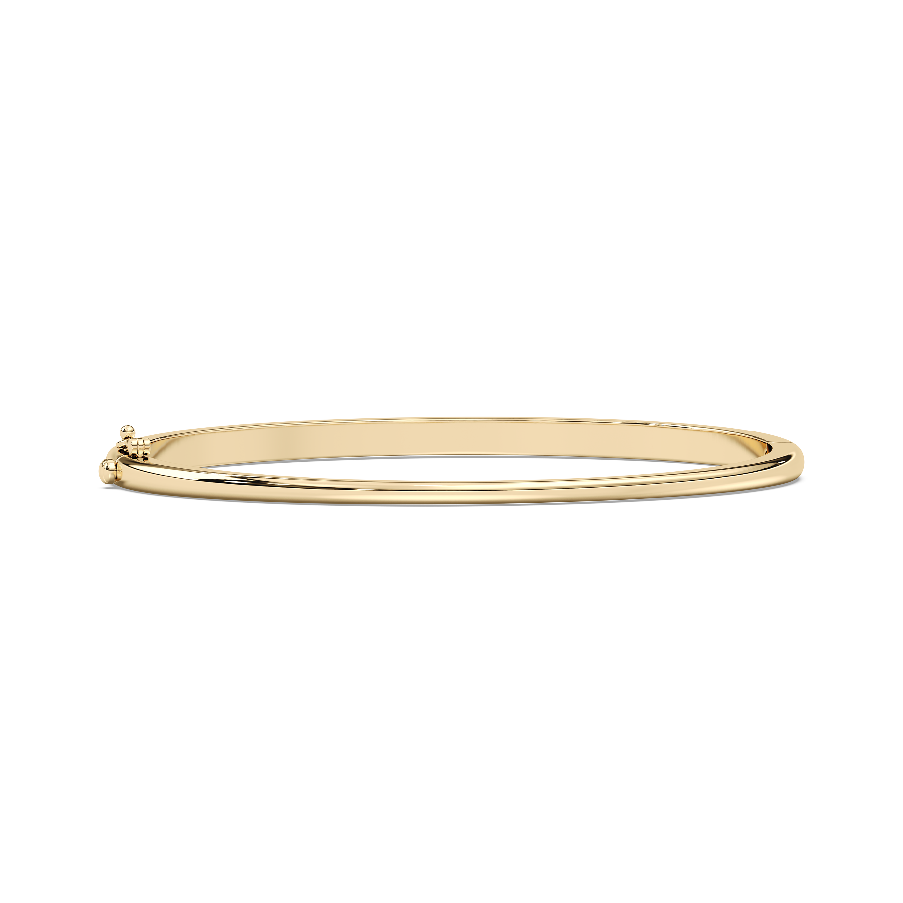 Round Diamond Bangle Bracelet