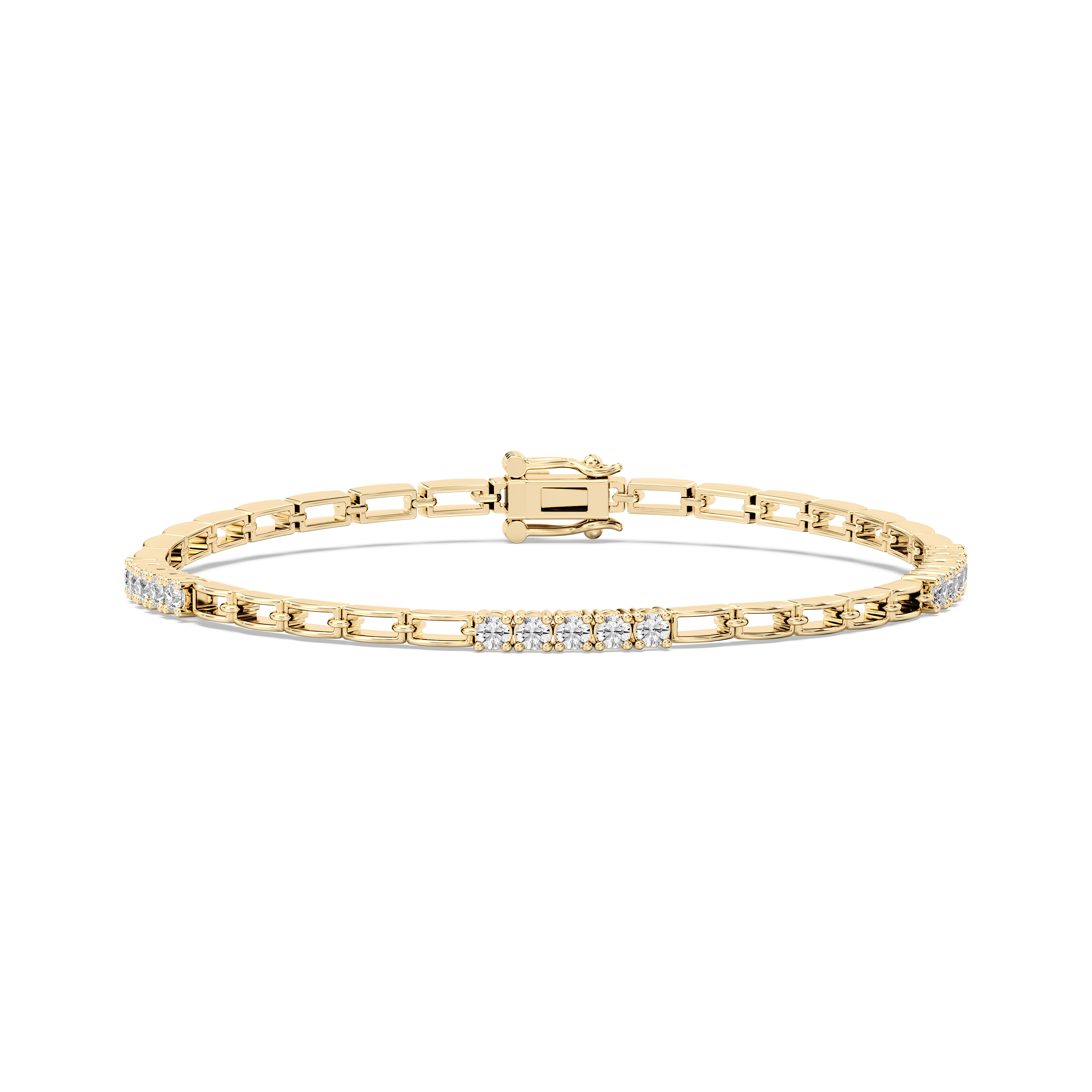 1 Carat Round Diamond Fiolina Tennis Bracelet