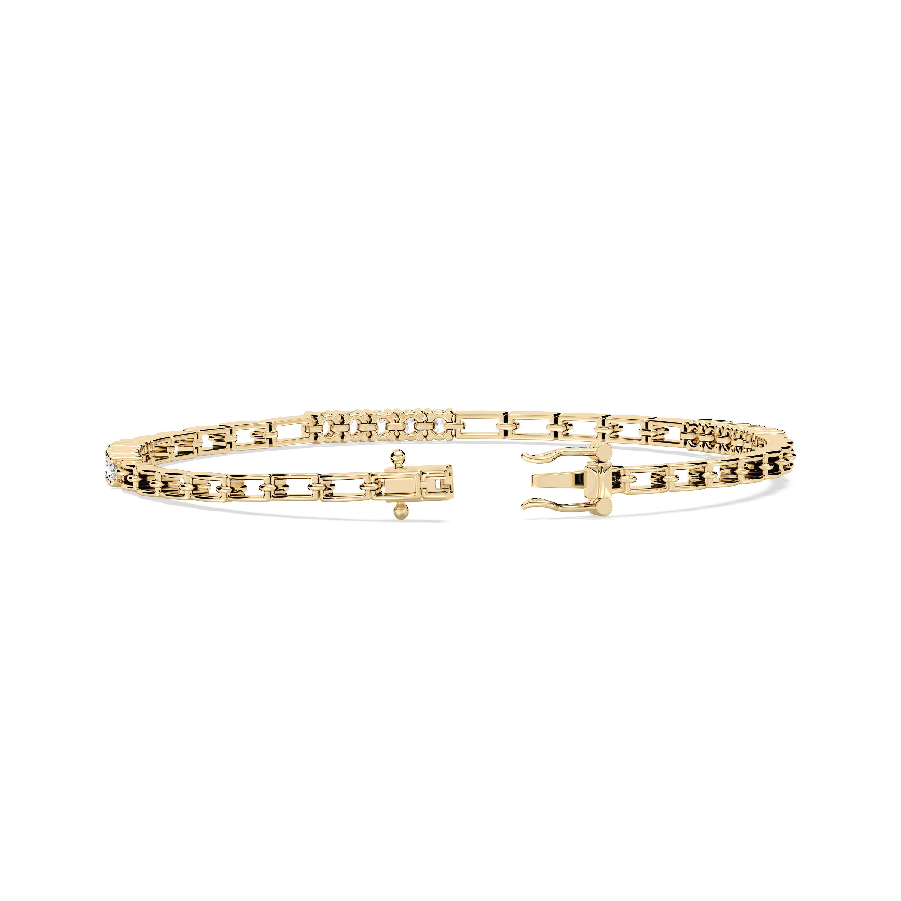 1 Carat Round Diamond Fiolina Tennis Bracelet