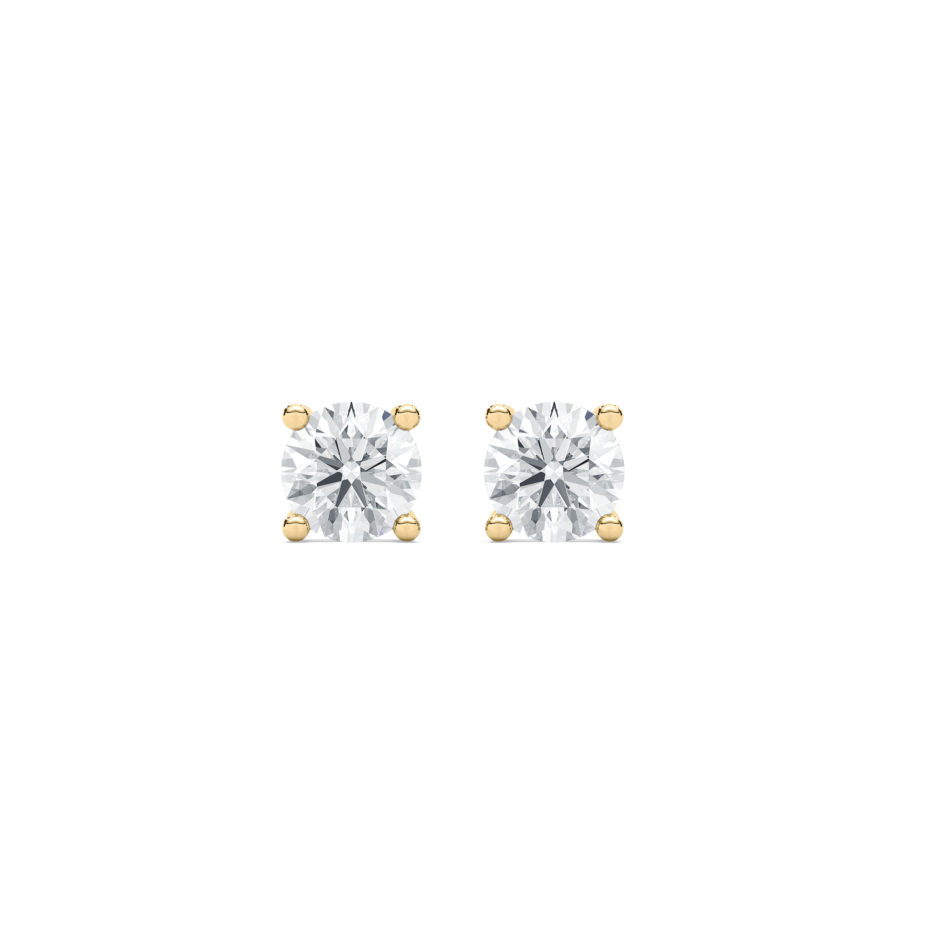 1.50 Carat Round Diamond Dearly Stud Earring