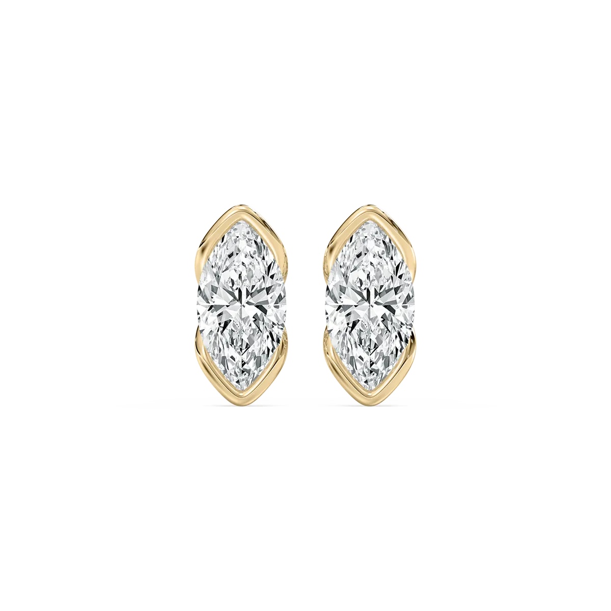 2 Carat Marquise Diamond Lisbeth Stud Earring