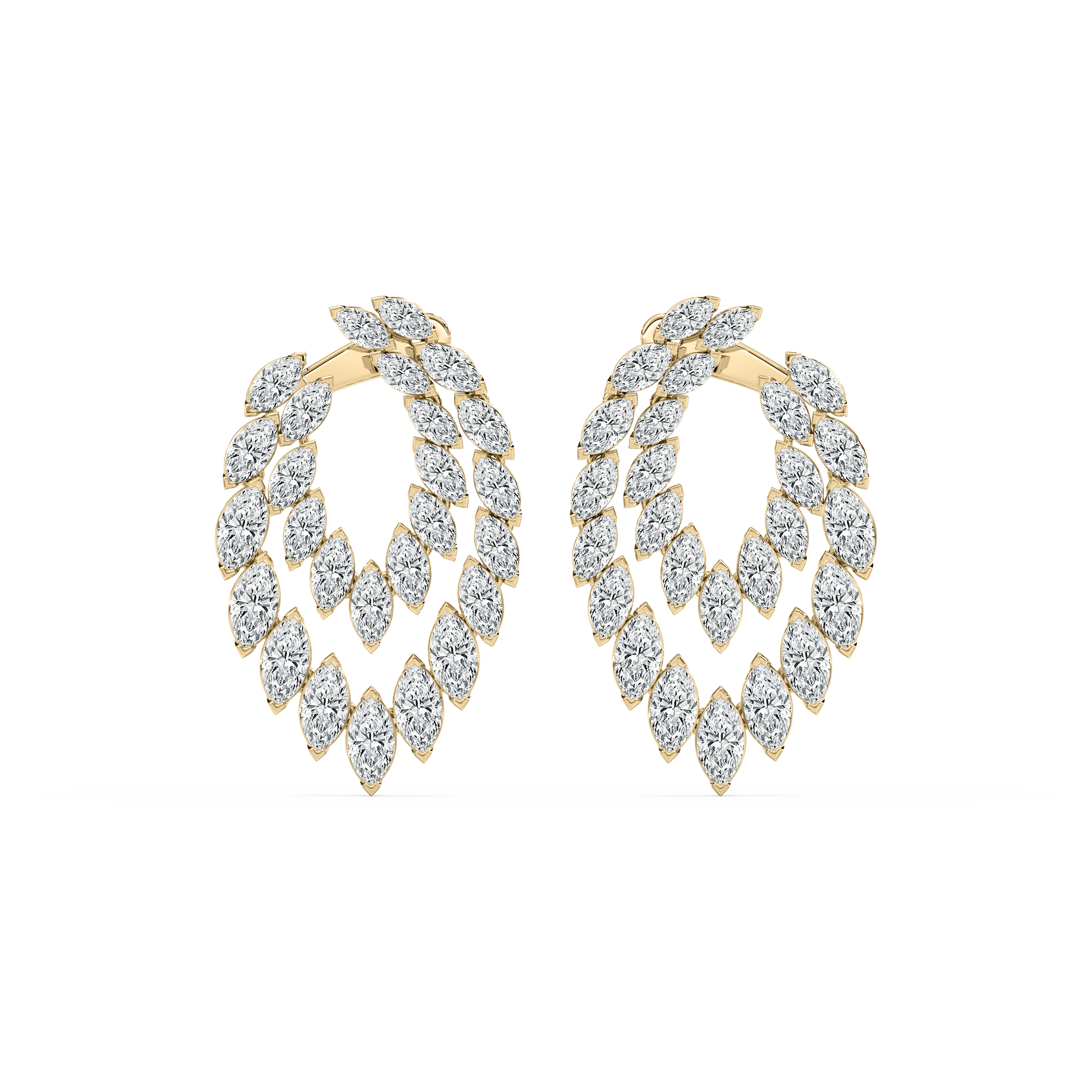 10 Carat Marquise Diamond Divine Lumina Fashion Earring
