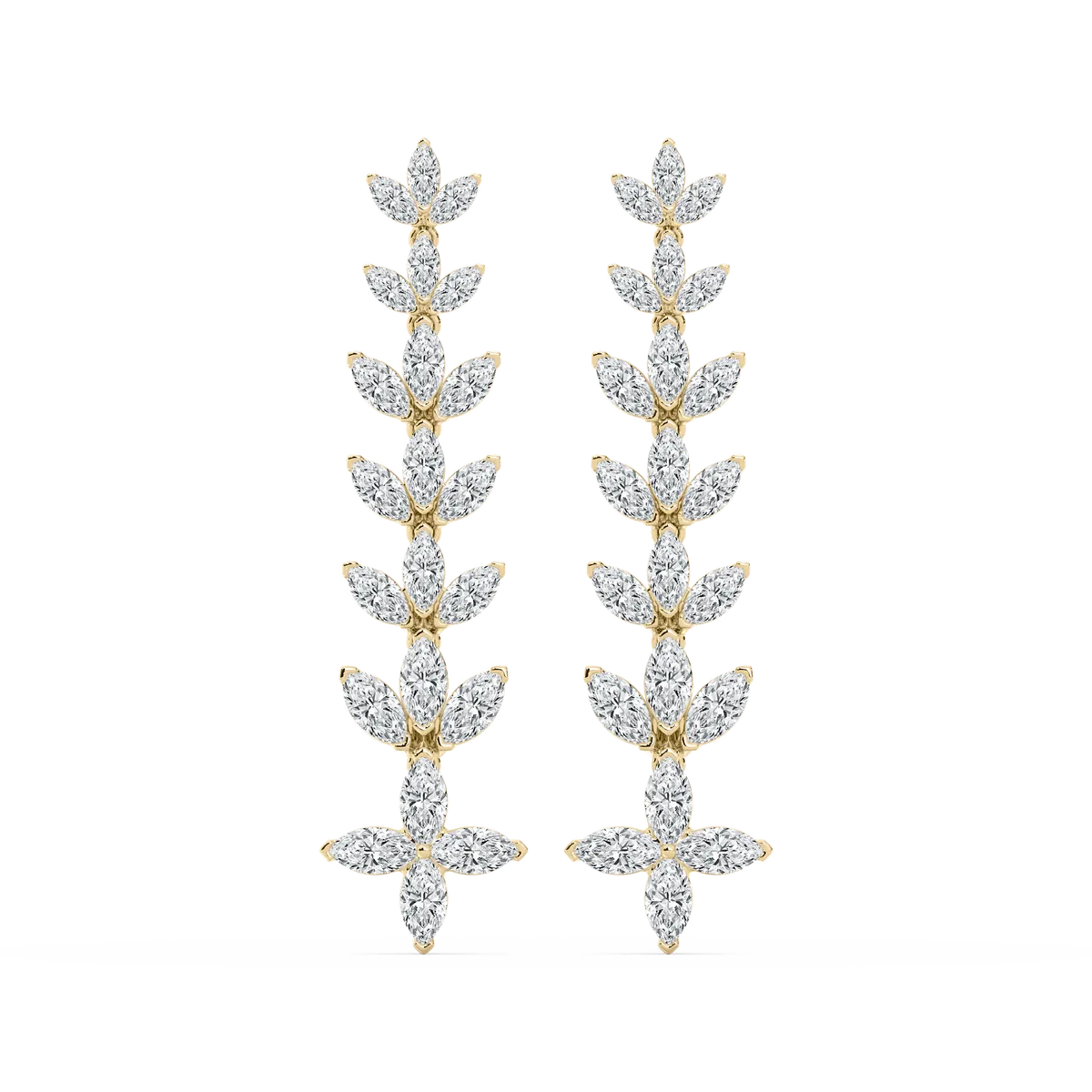 9 Carat Marquise Diamond Merrick Fashion Earring