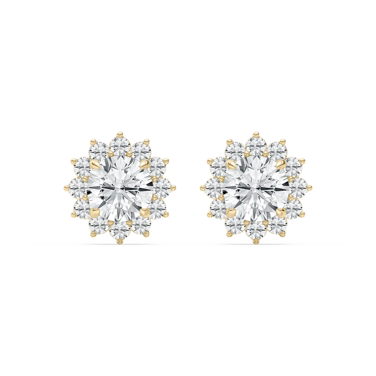 3 Carat Round Diamond Maisie Fashion Earring