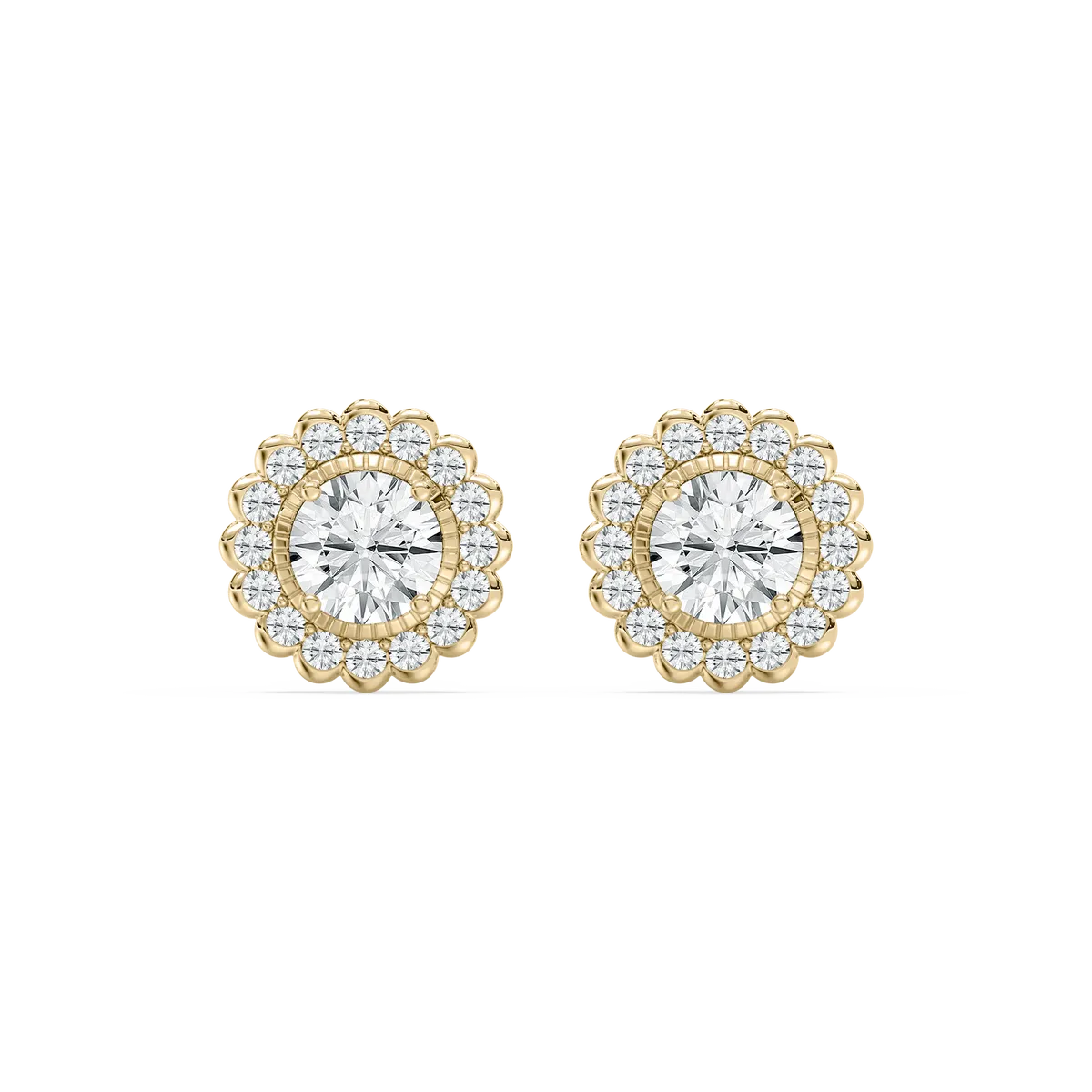 2 Carat Round Diamond Voguish Fashion Earring