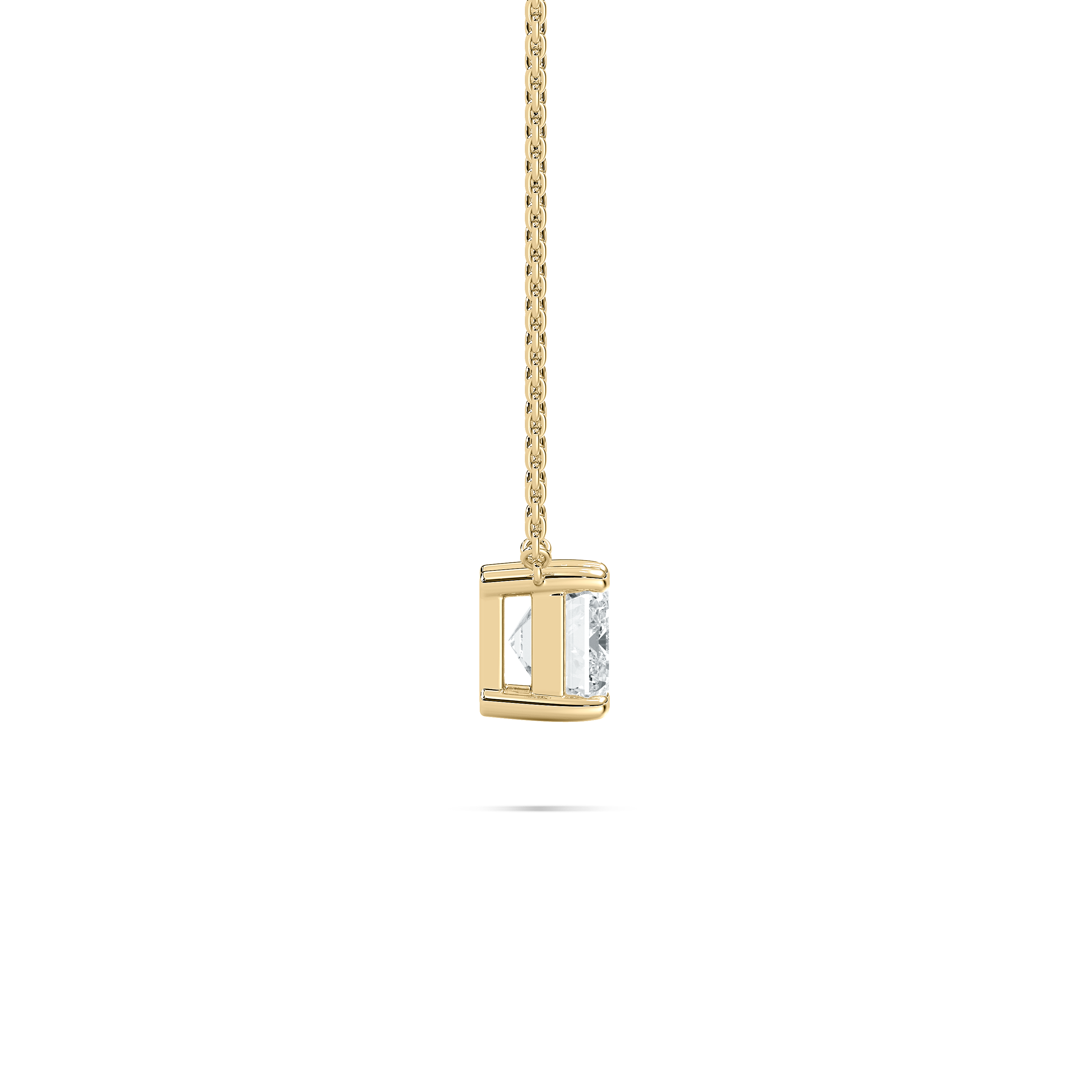 1 Carta Emerald Diamond Vanya Solitaire Pendant