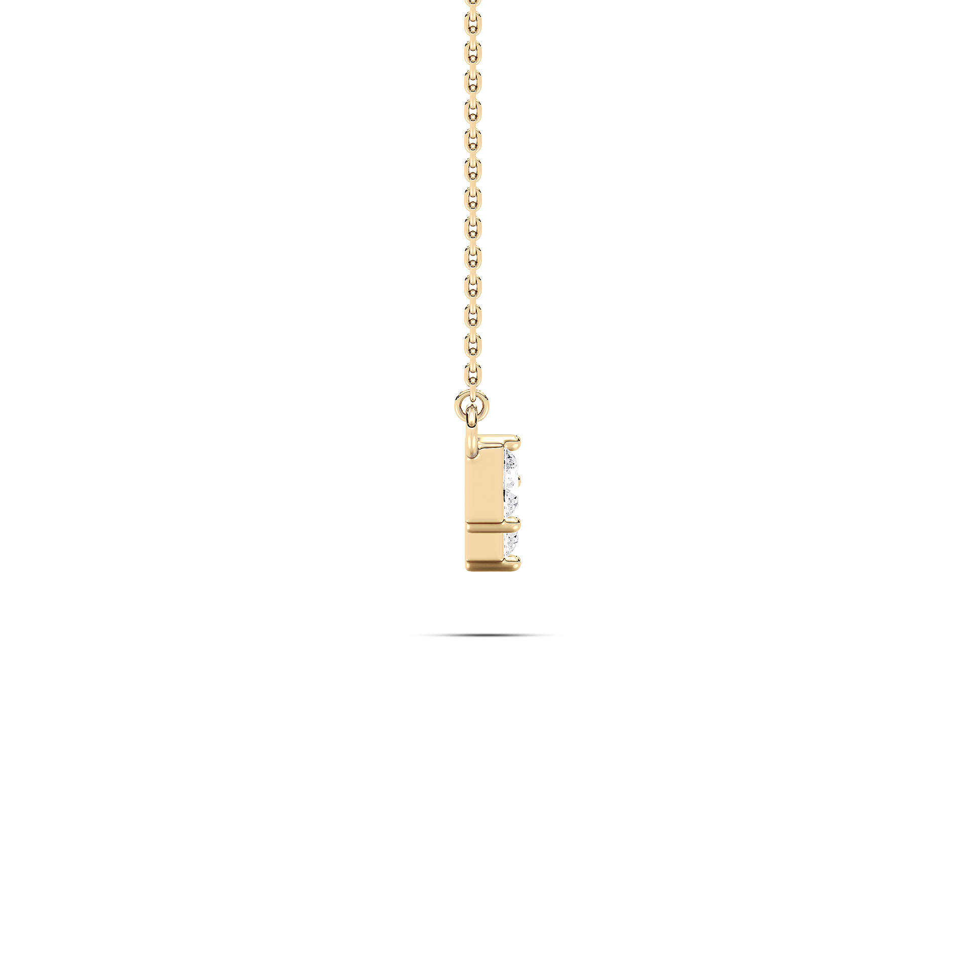 Aura Round Diamond Fashion Pendant