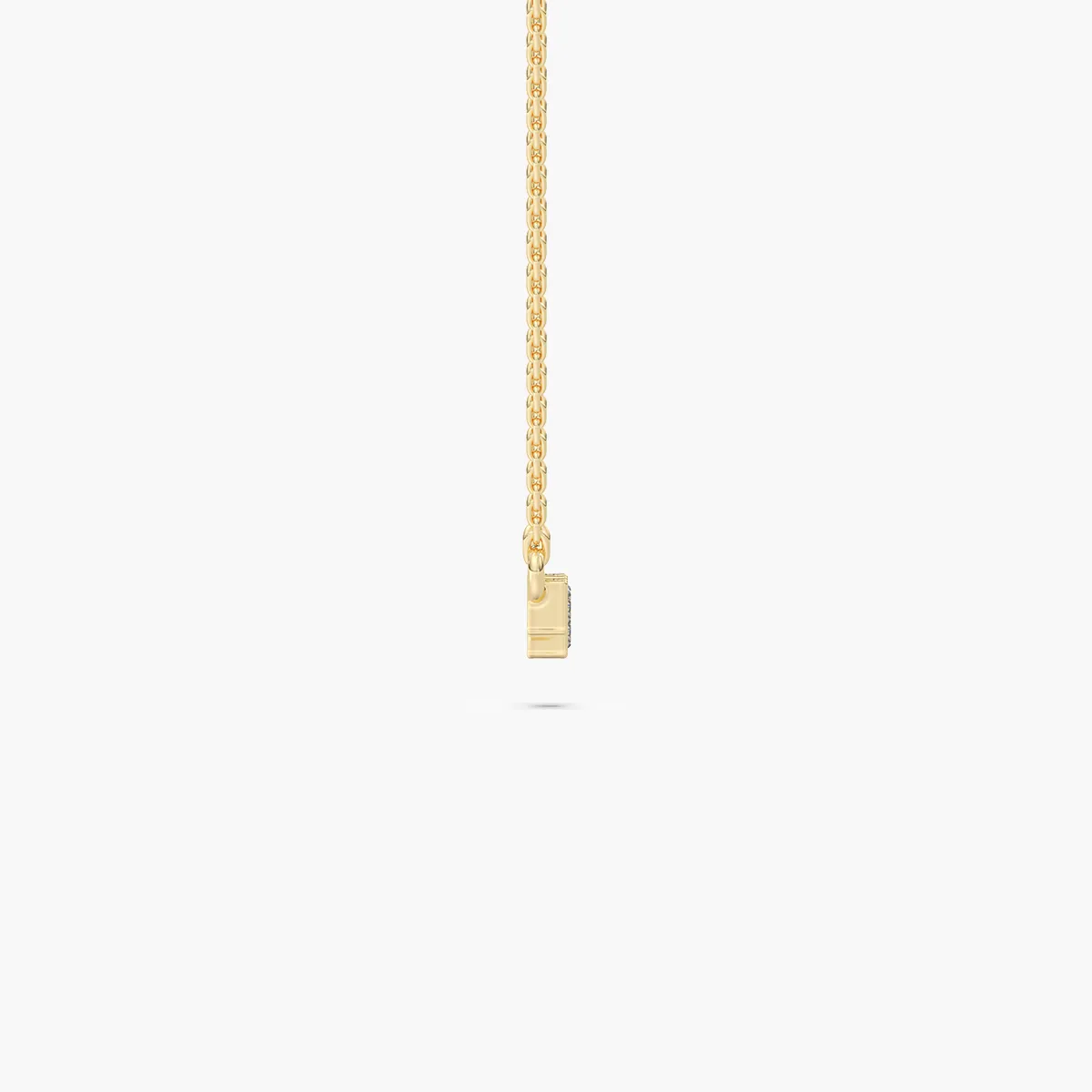 Baguette Diamond Three Stone Fashion Pendant