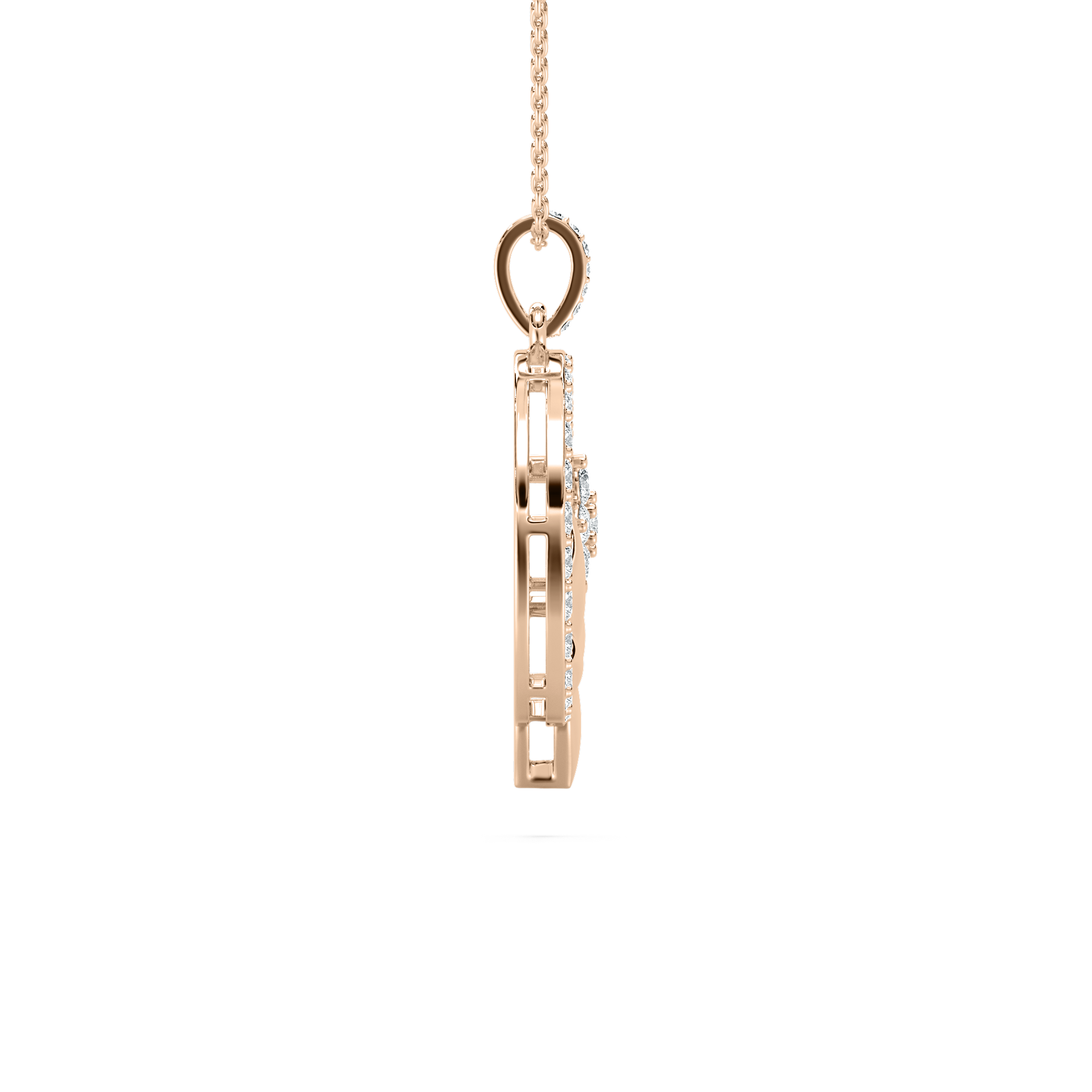 Round Diamond Circle Of Rejuvenation Fashion Pendant
