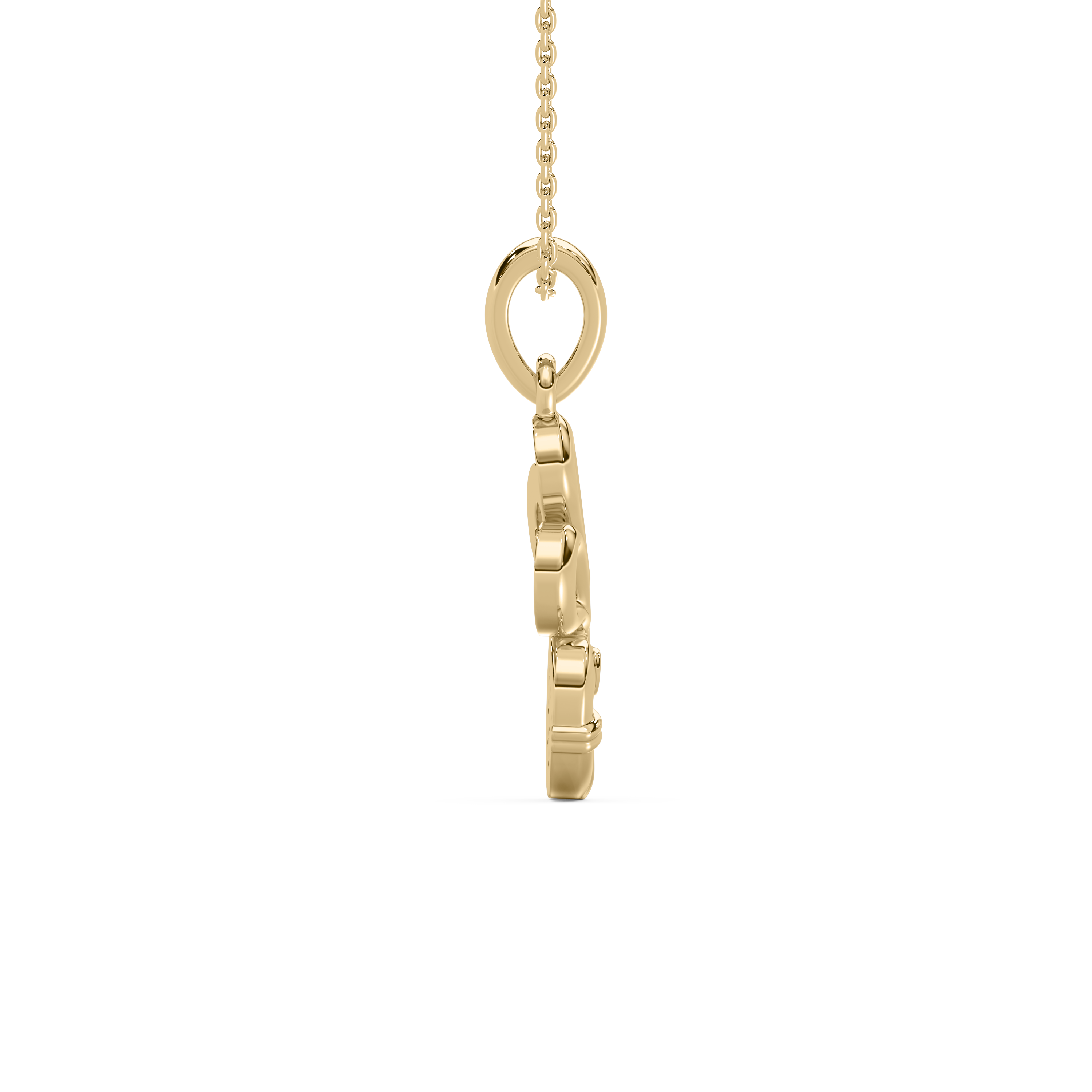 Enchanted Peacock Kids Diamond Pendant