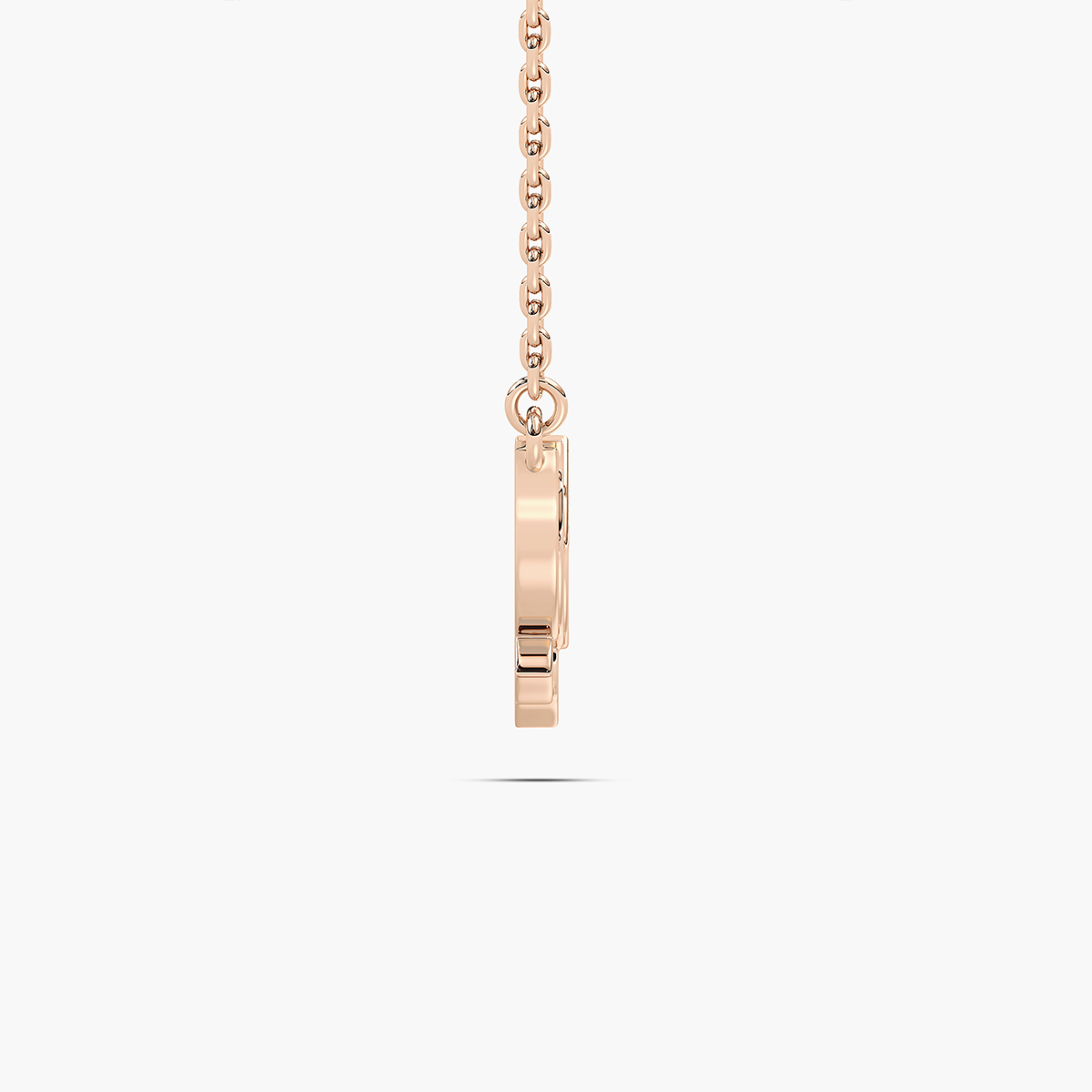 Round Diamond Pritty Lotus Kids Fashion Pendant