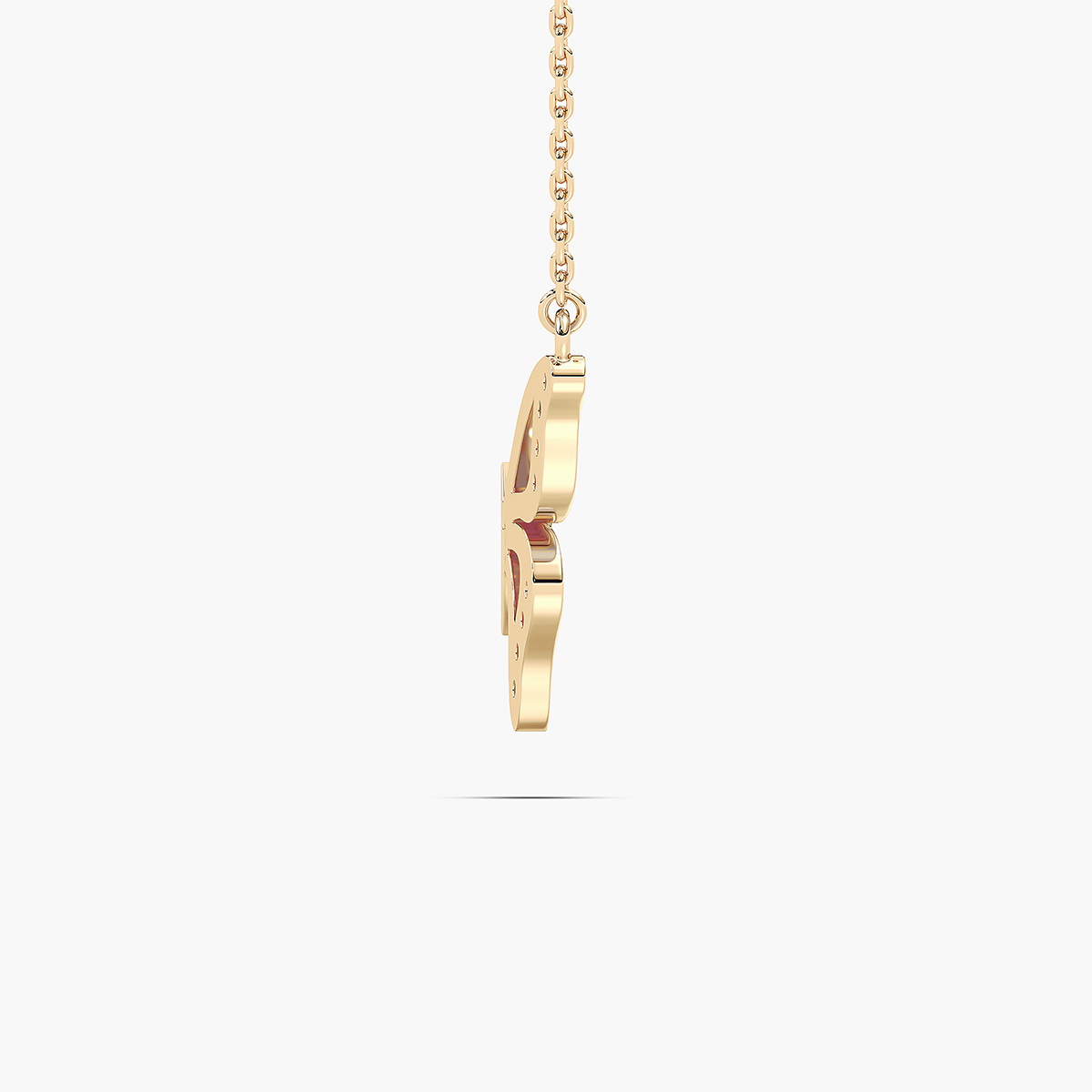 Round Diamond Quetzal Butterfly Kids Fashion Pendant