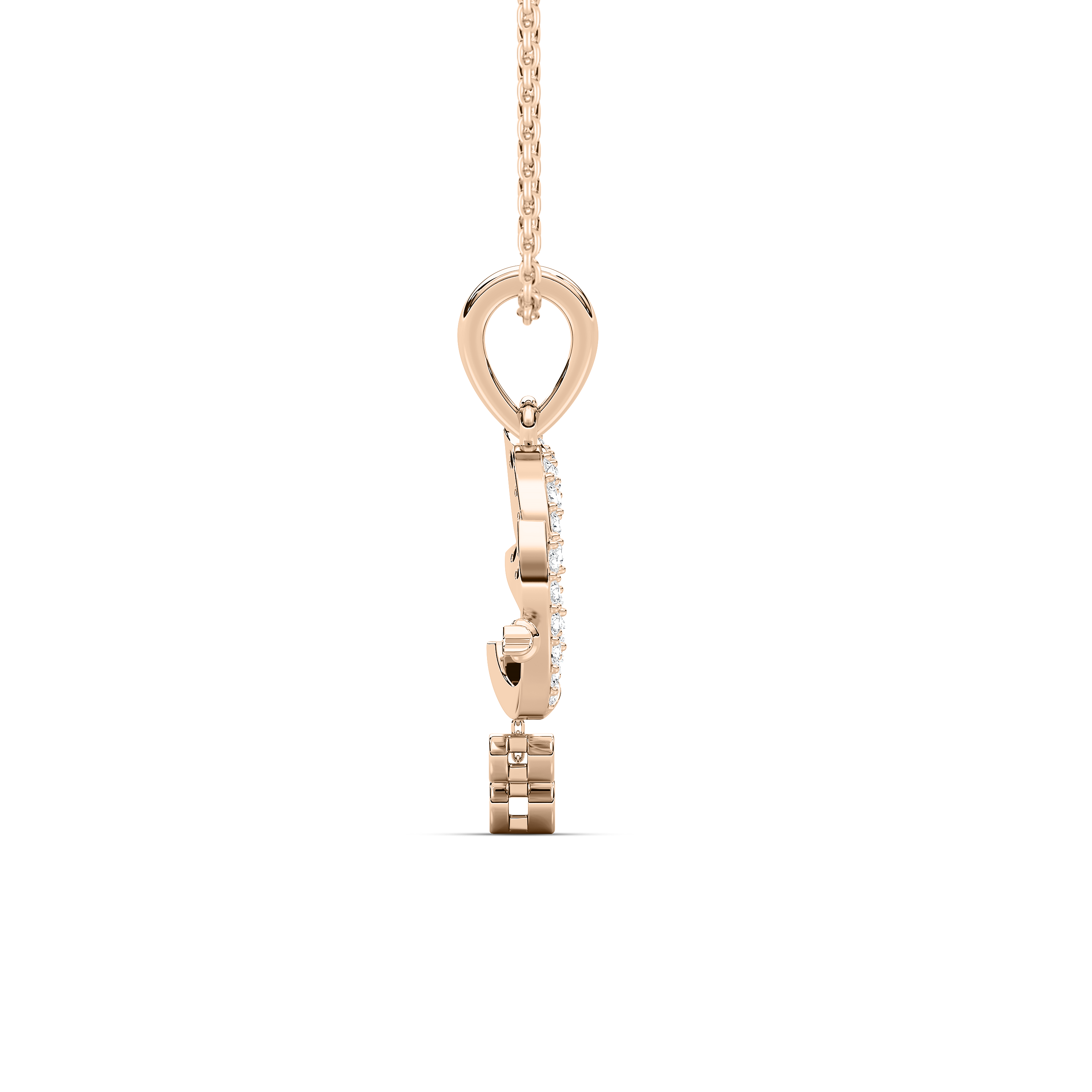 Round Diamond kanha Flute Kids Fashion Pendant