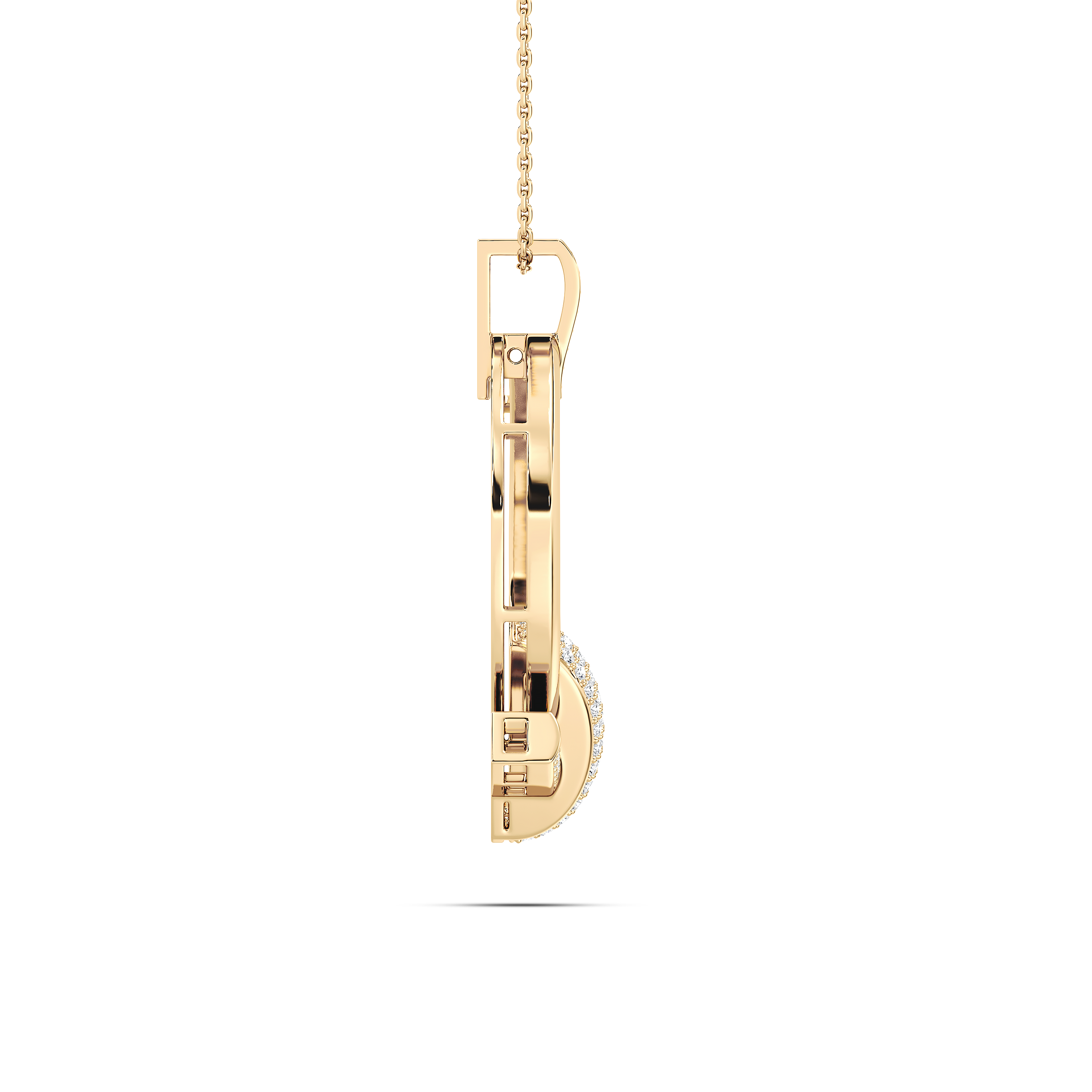 Round Diamond Adora Circle Fashion Pendant
