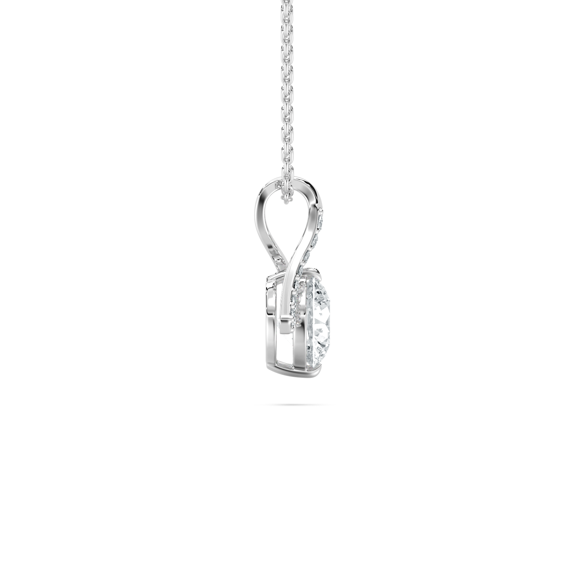 1 Carat Round Diamond Fashion Pendant