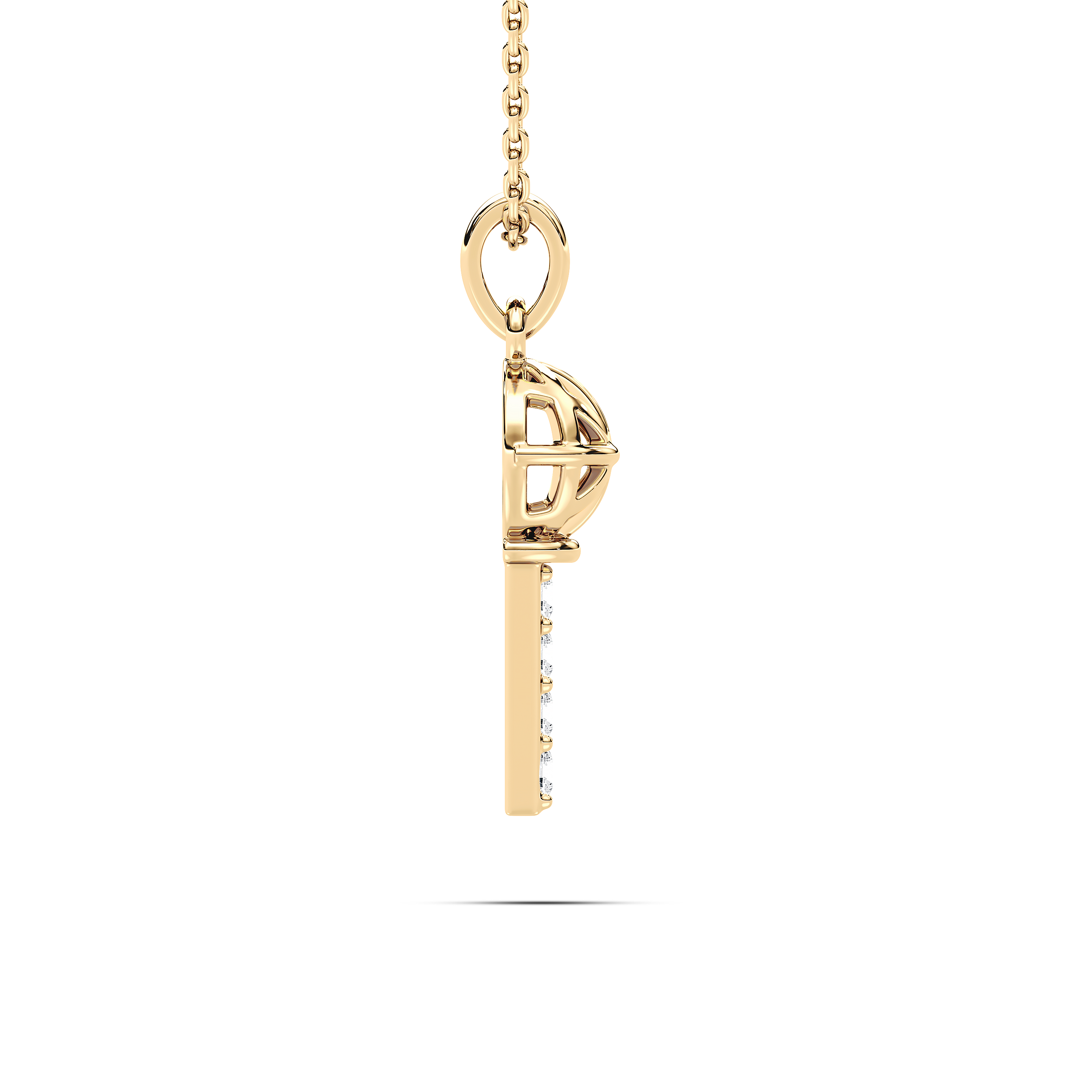 Round Diamond Mace Kids Fashion Pendant