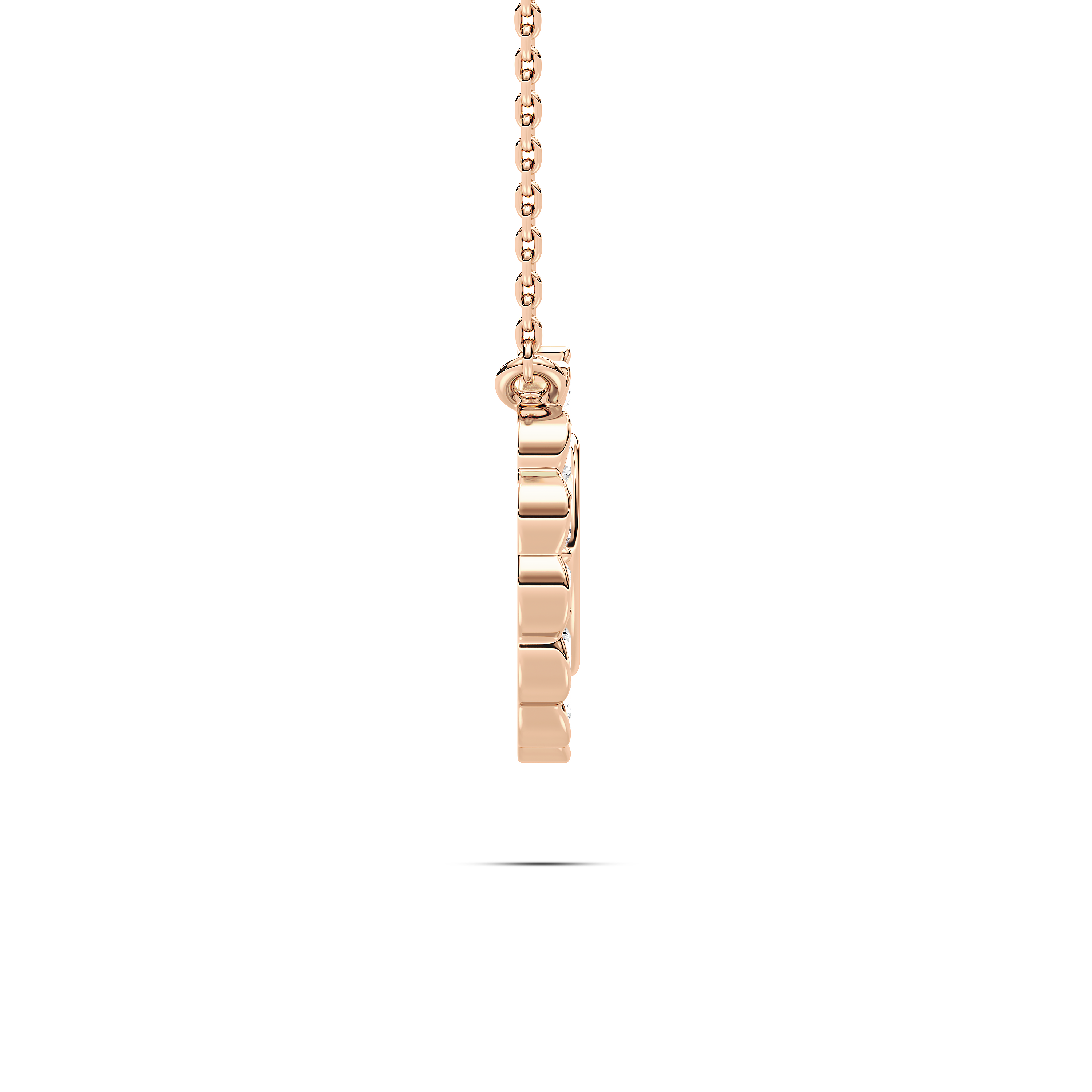 Round Diamond Kimmy Circle Fashion Pendant