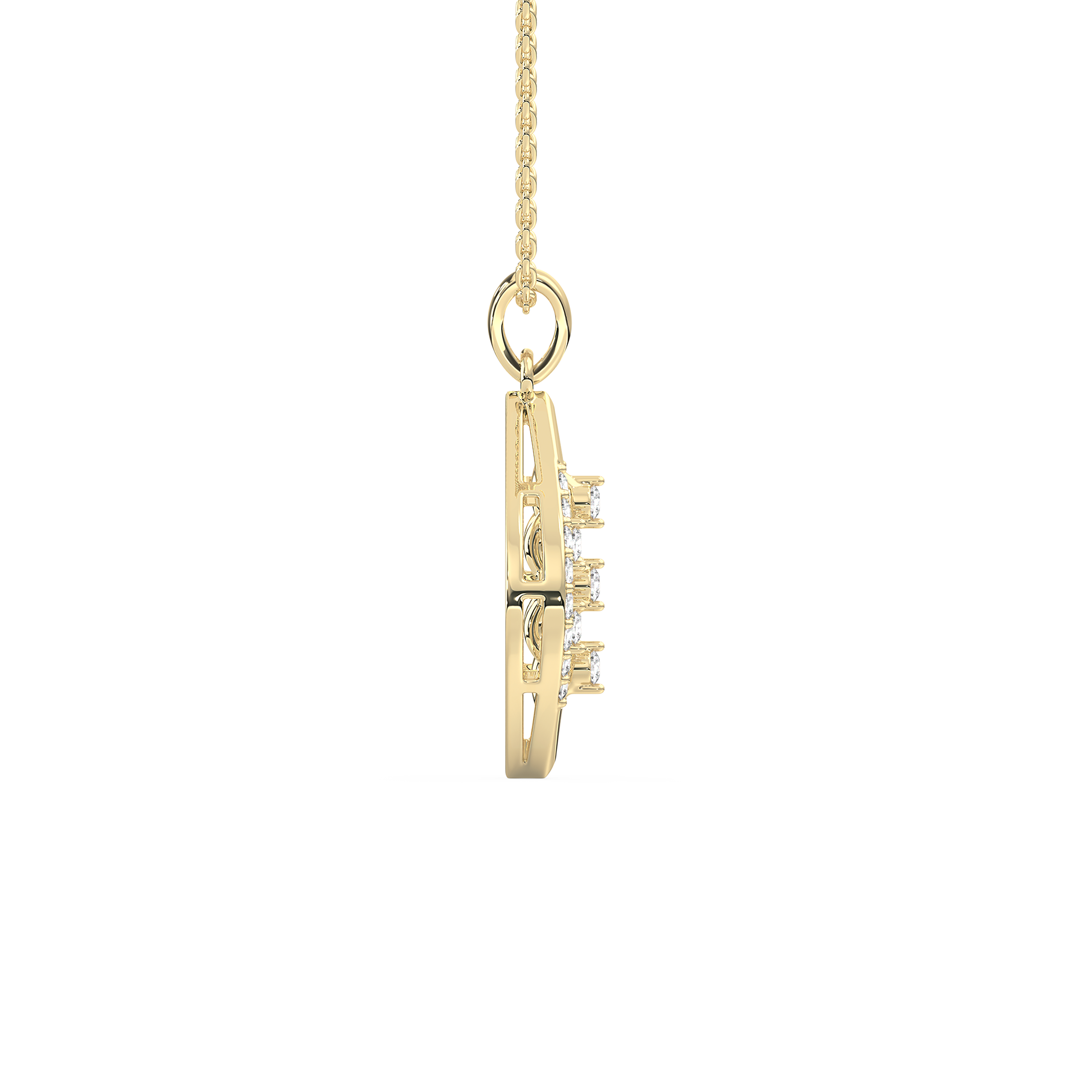 Round Diamond Dreamy Tenderness Fashion Pendant
