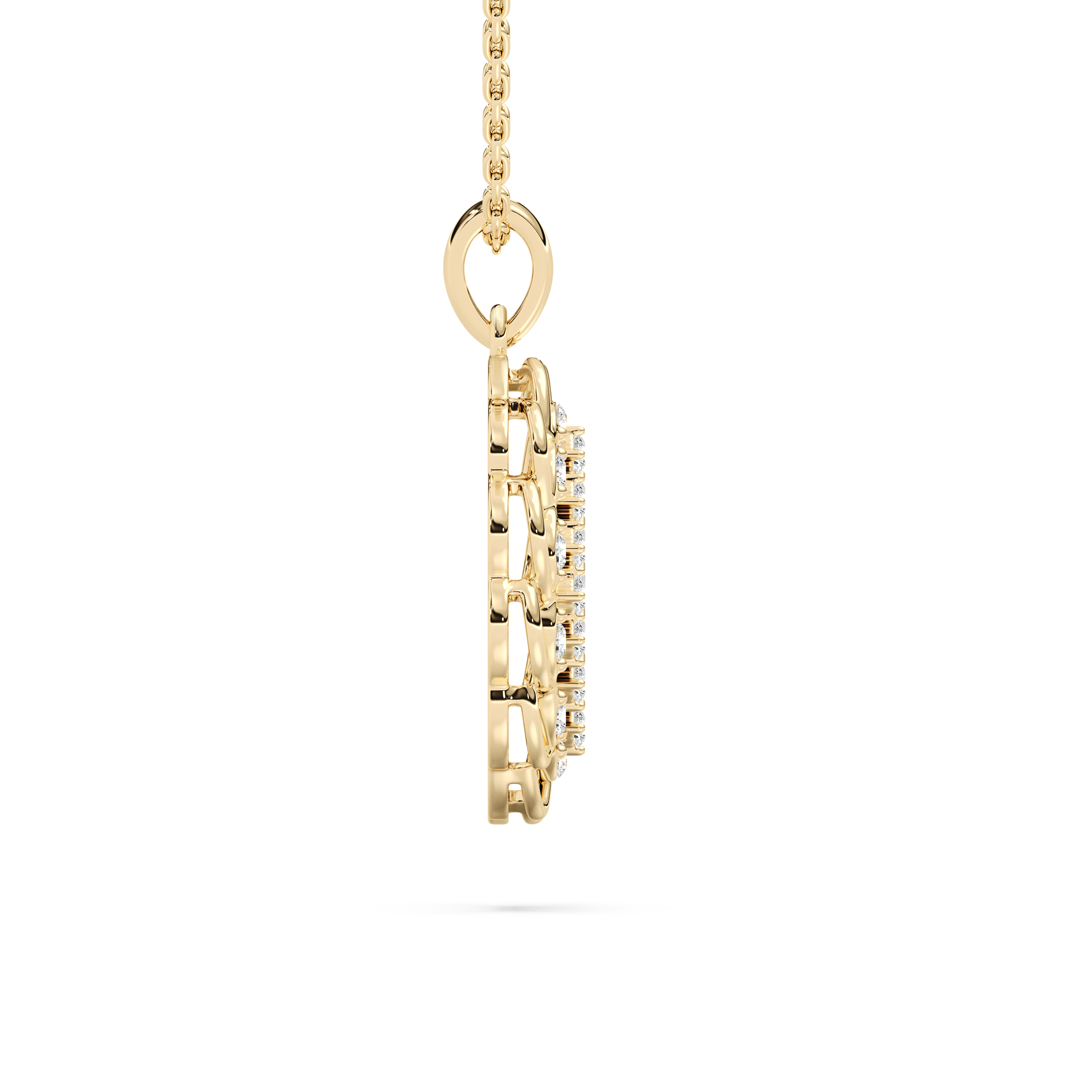 Round Diamond Rendezvous Fashion Pendant