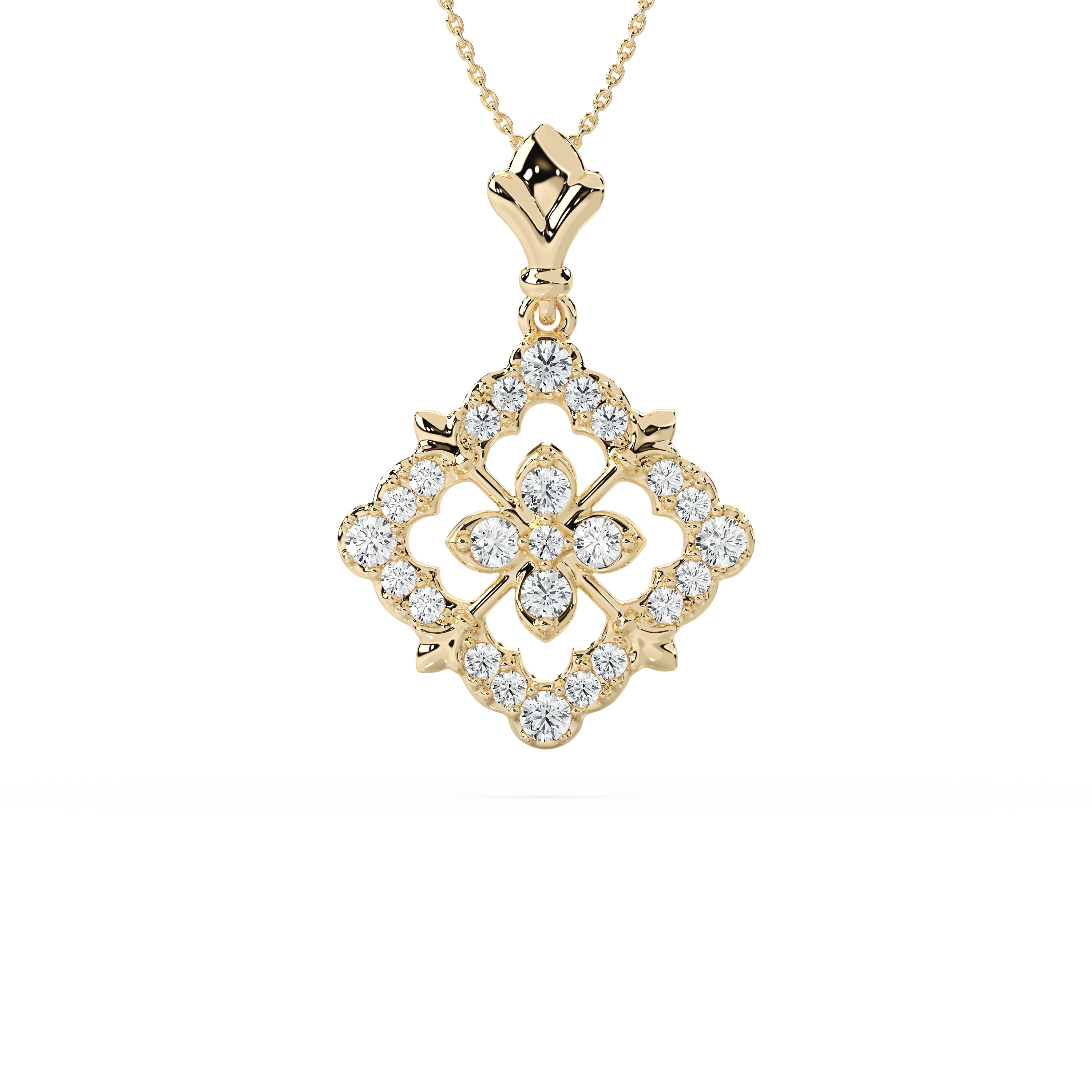 Round Diamond Louis Fashaion Pendant