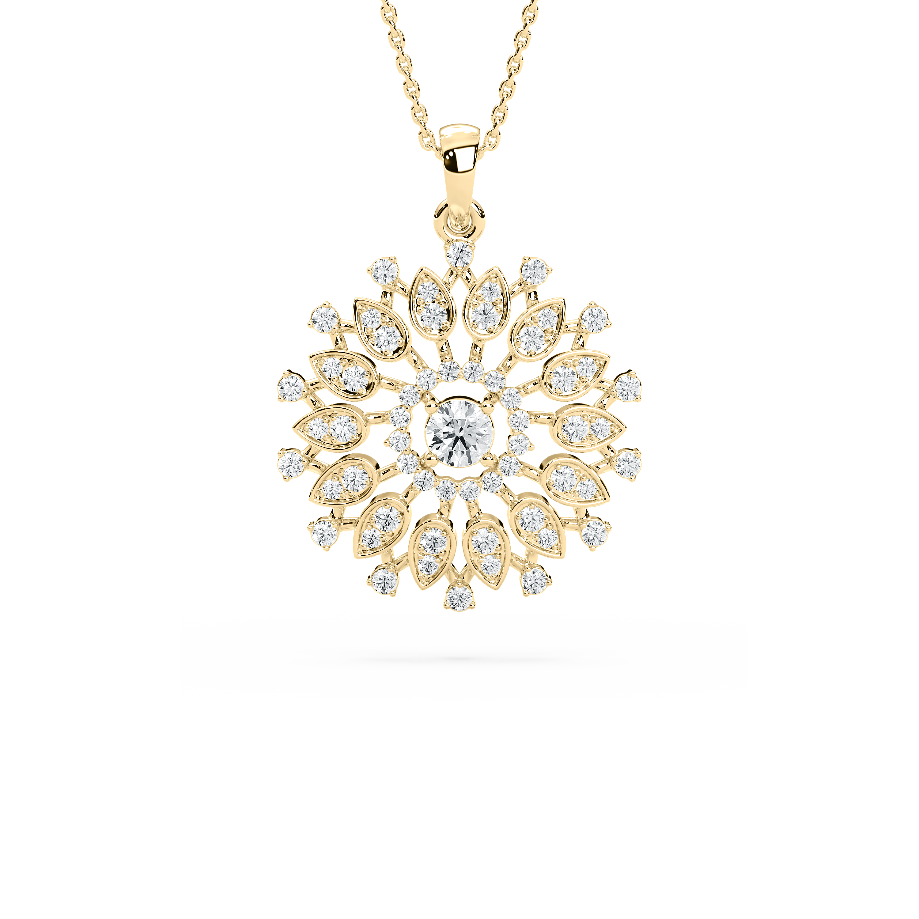 Round Diamond Abundance Fashion Pendant