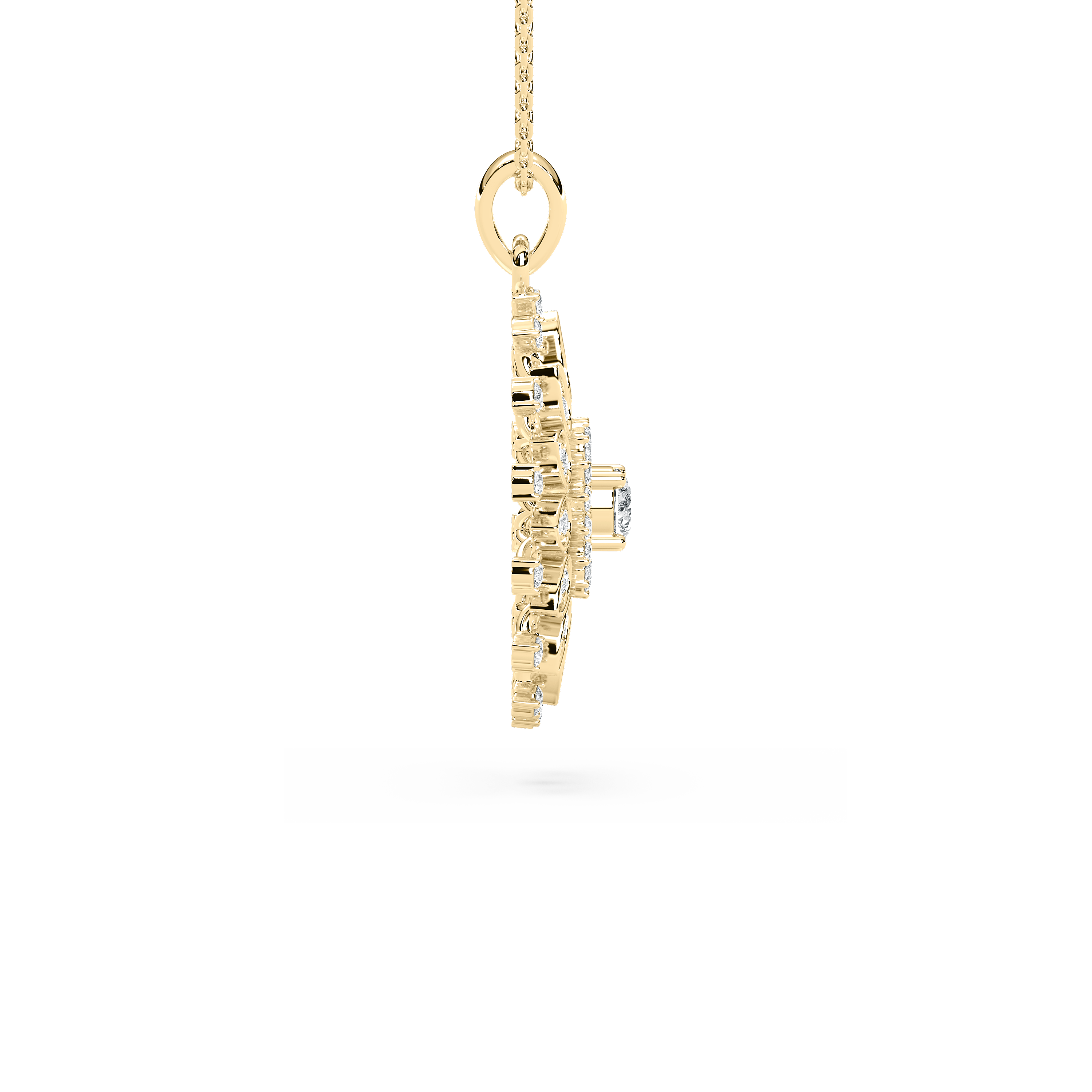 Round Diamond Abundance Fashion Pendant