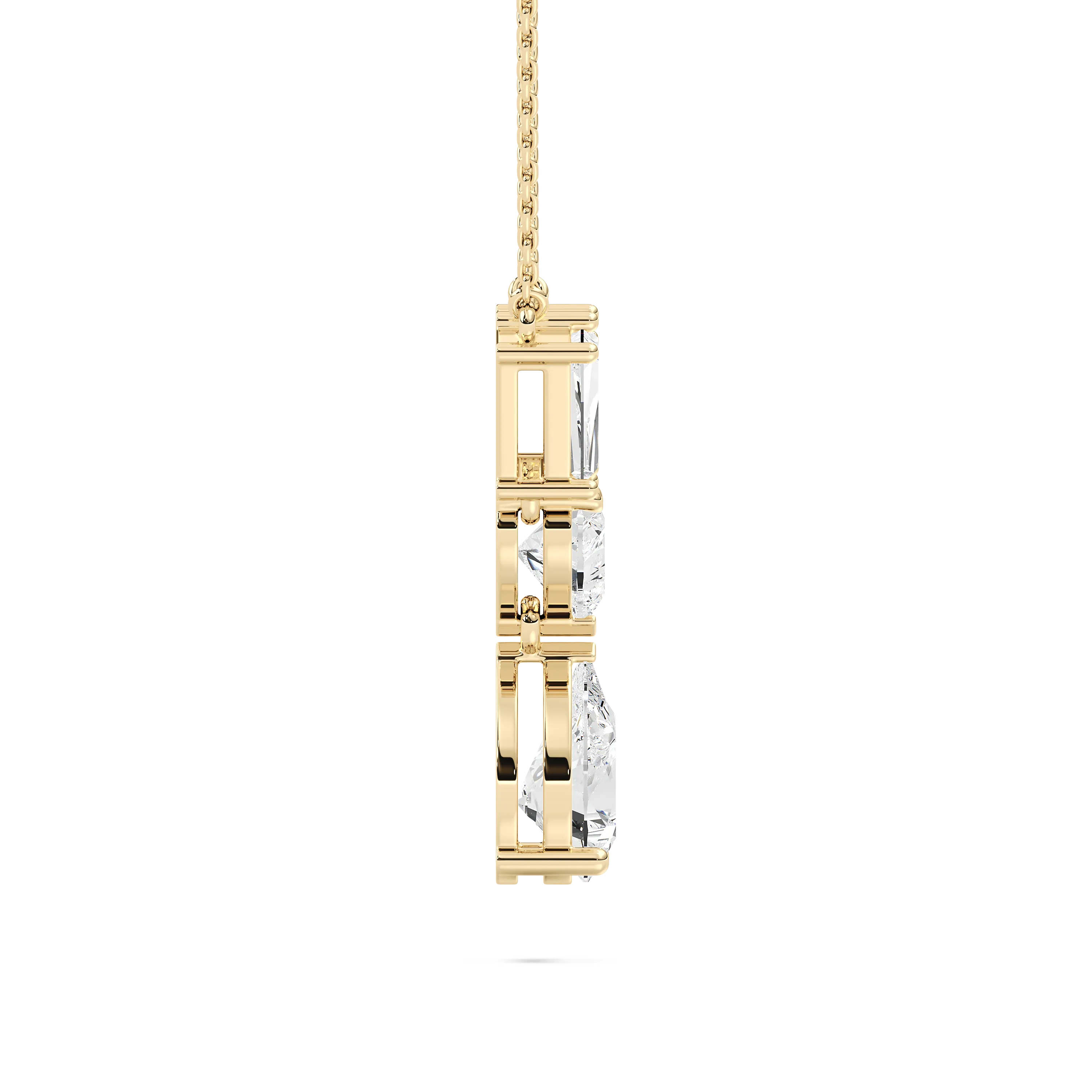 1.50  Carat Pear Diamond Yuina Fashion Pendant