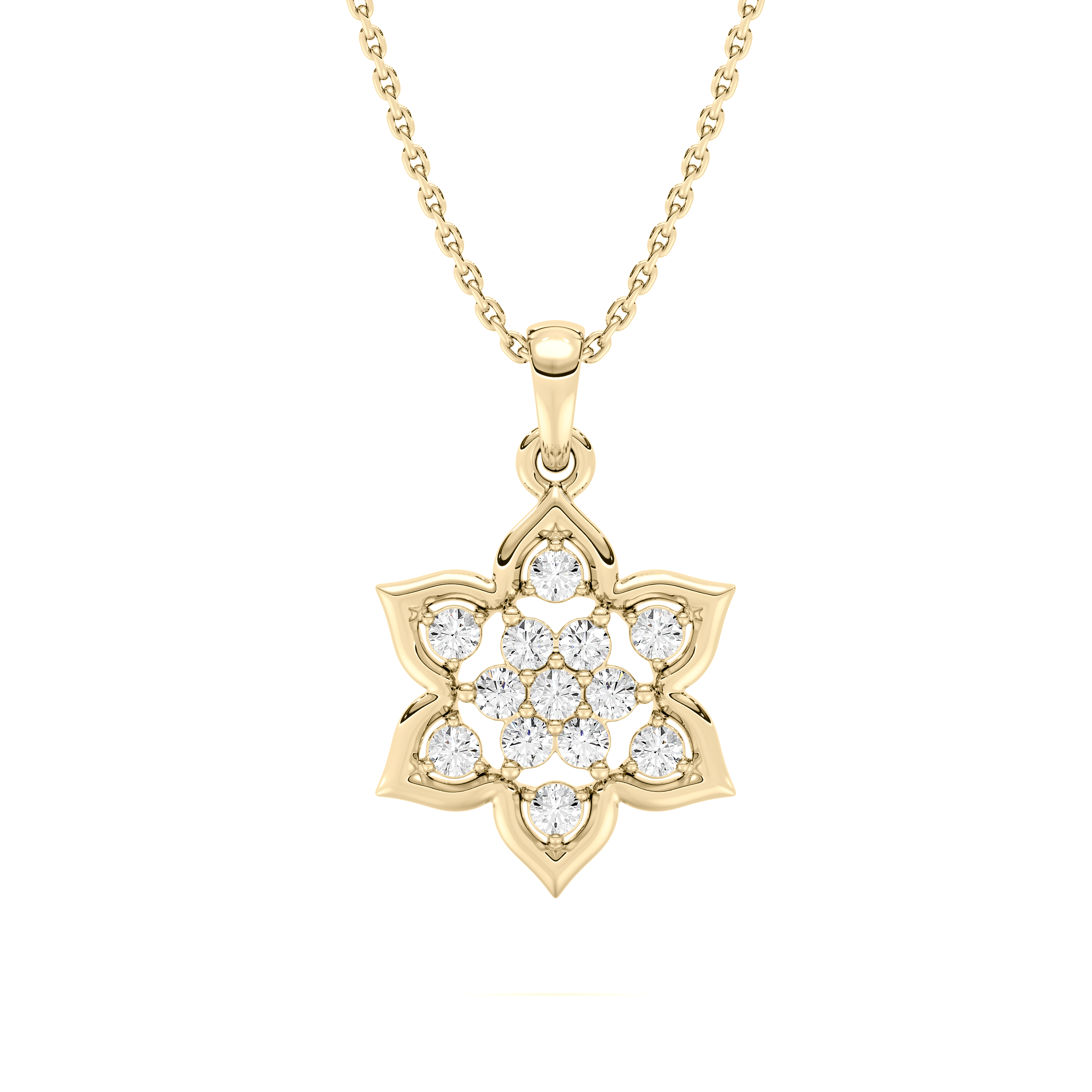 Round Diamond Caroun Fashion Pendant