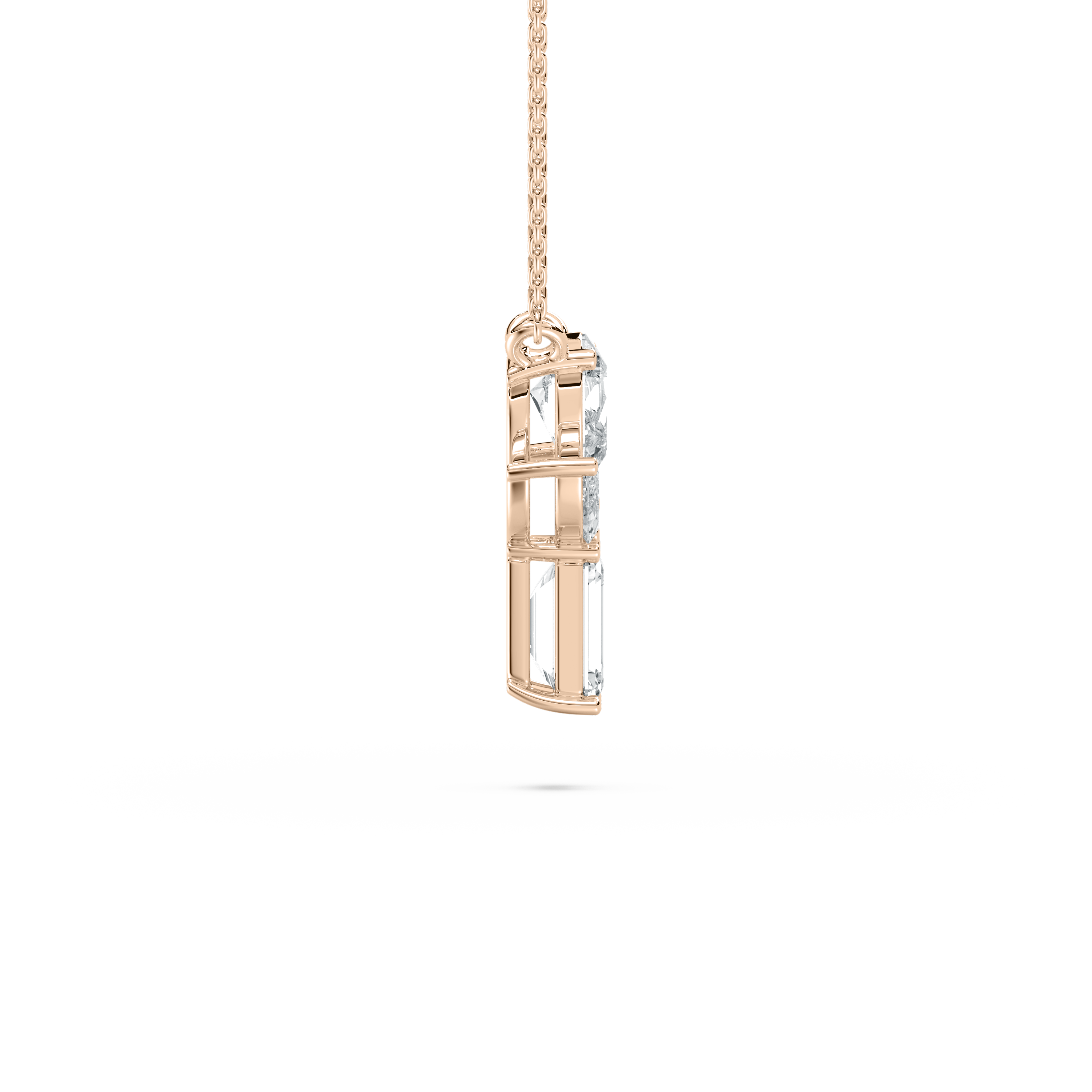 2 Carat Multi Shape Diamond Stylish Hanging  Fashion Earring