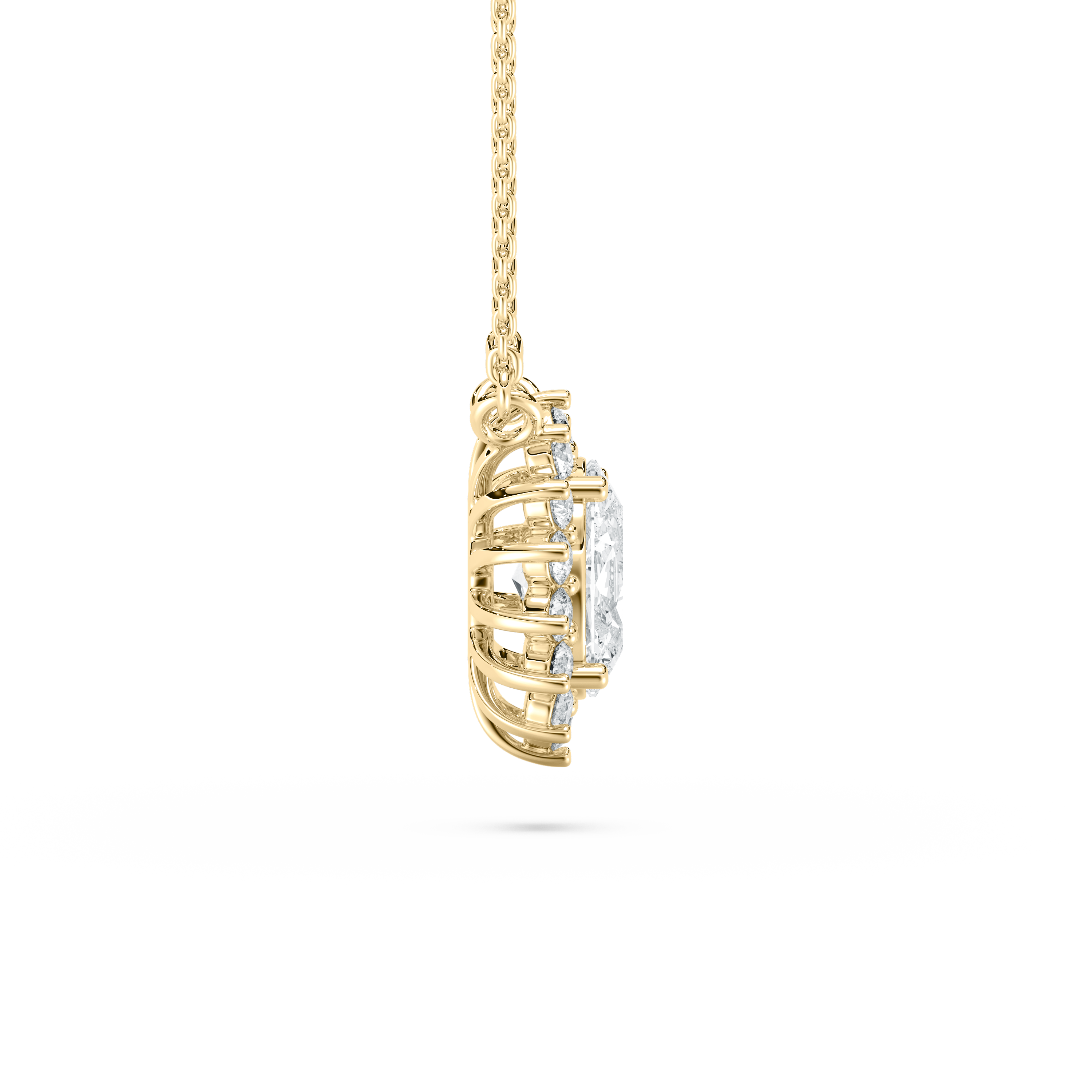 1 Carat Oval Diamond Elisa Fashion Pendant