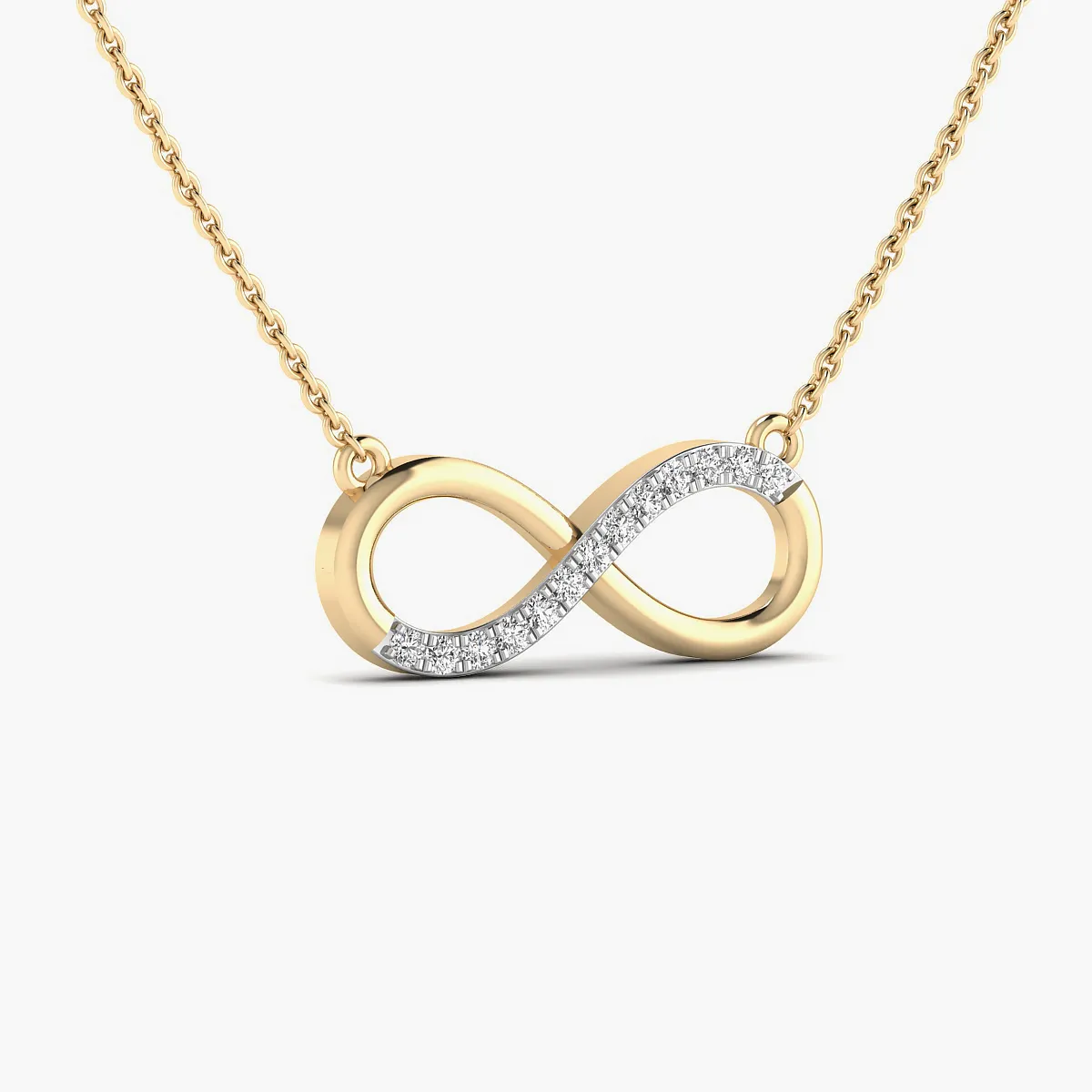 Infinity Diamond Pendant