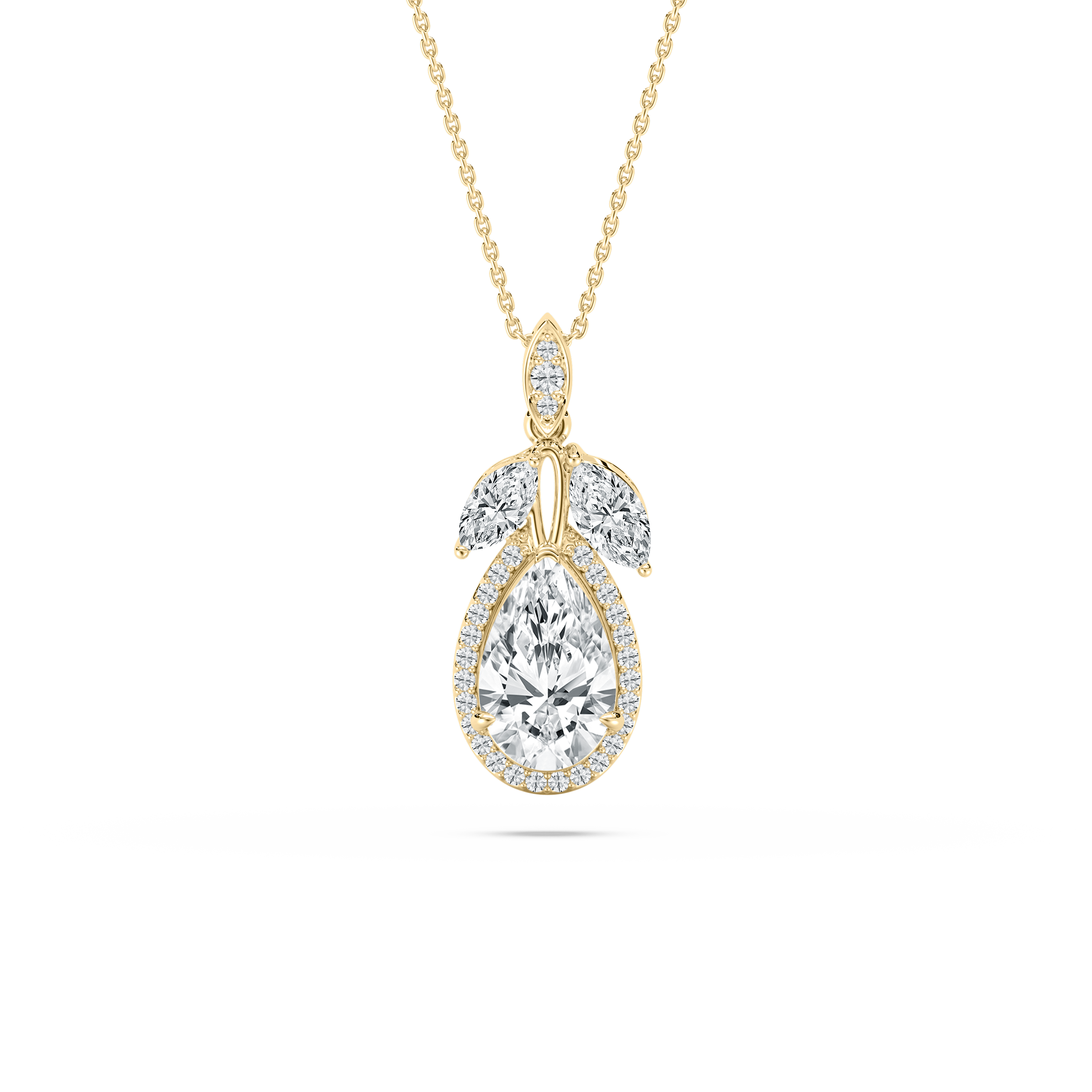 Multi Shape Diamond Dictoya Fashion Pendant