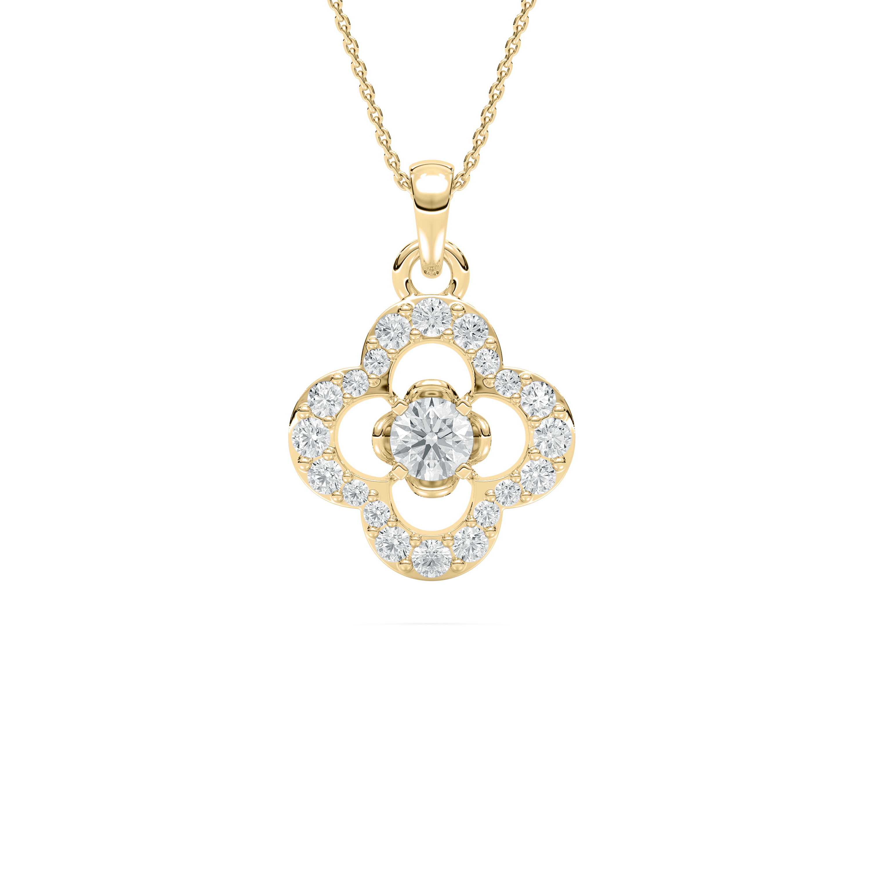 Round Diamond Chic Fashion Pendant