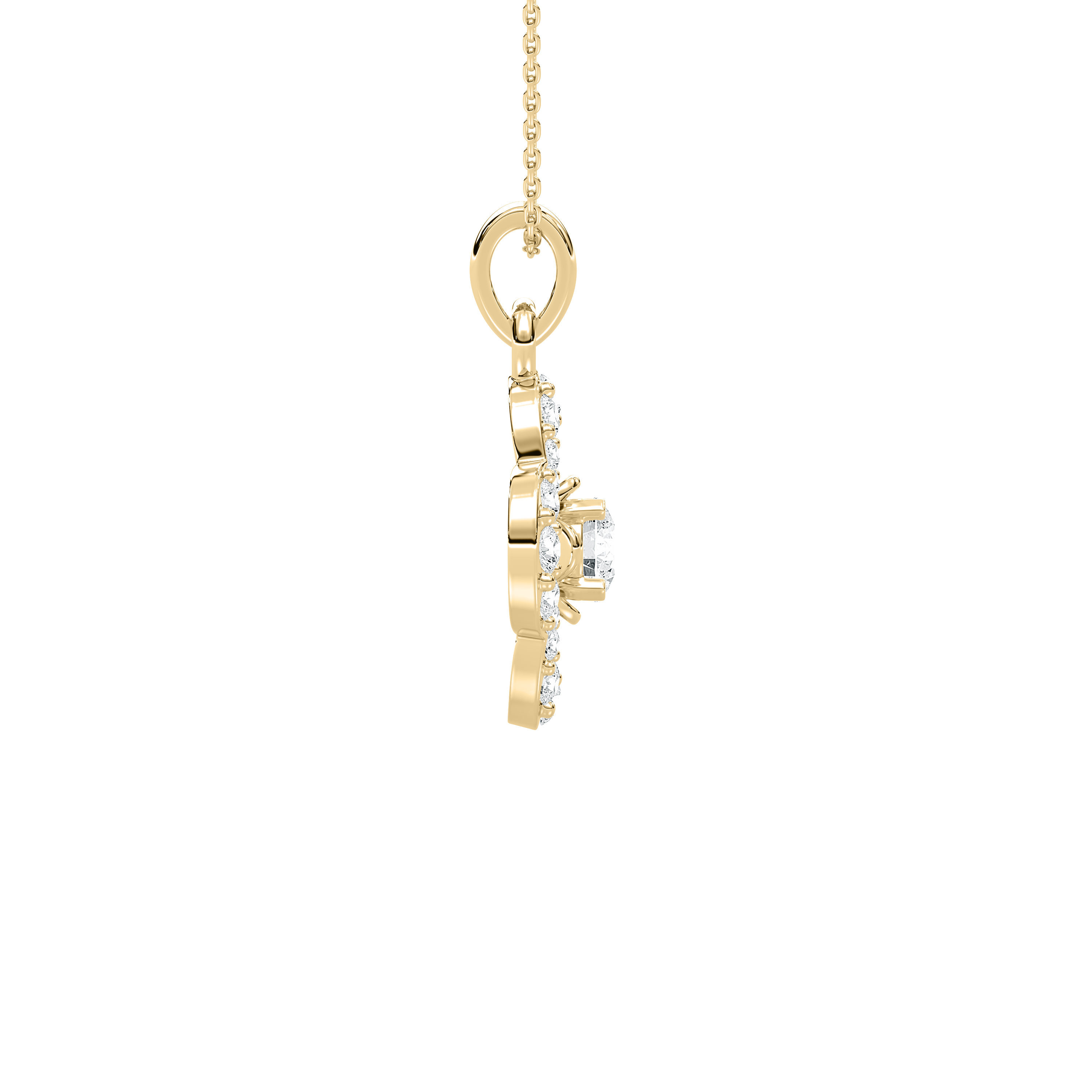 Round Diamond Chic Fashion Pendant
