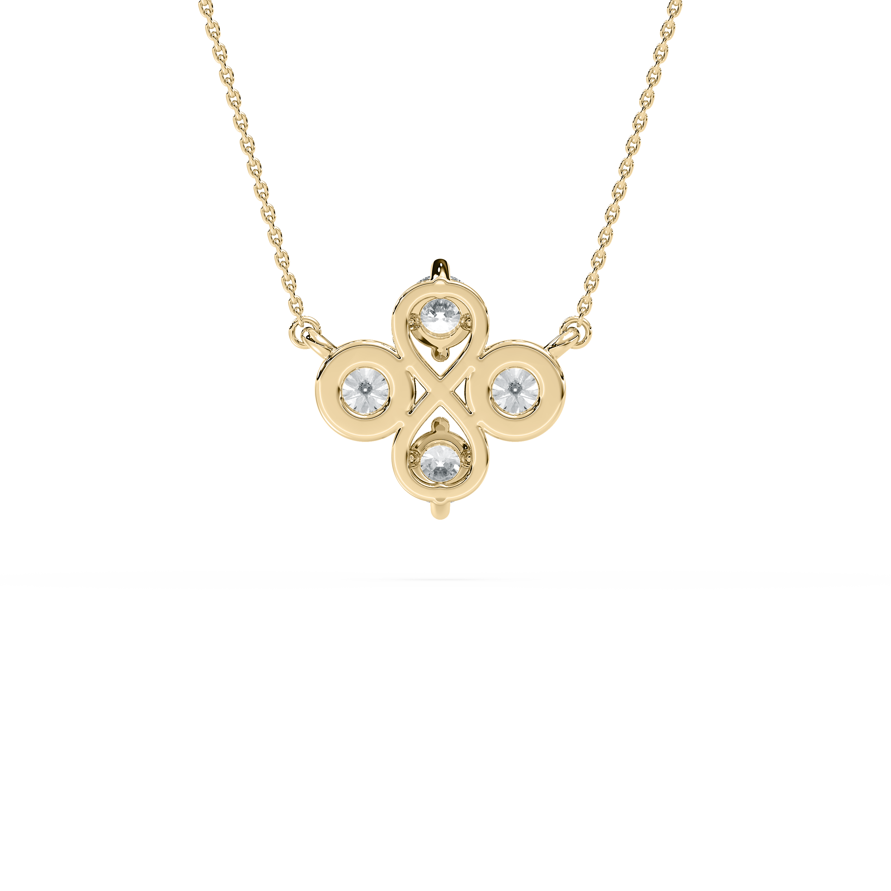 1 Carat Round Diamond Travisca Fashion Pendant