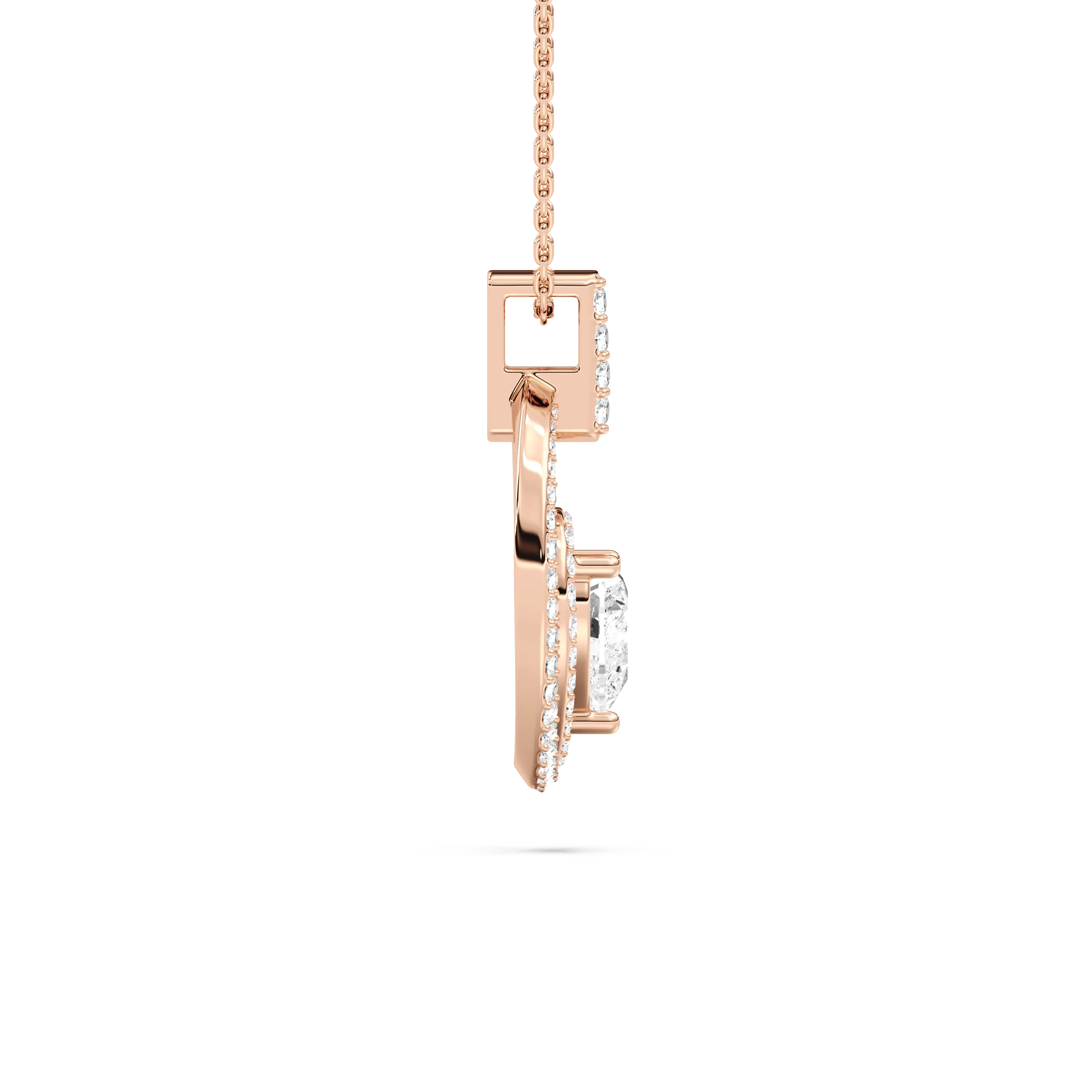 Heart Diamond Heritage Pendant