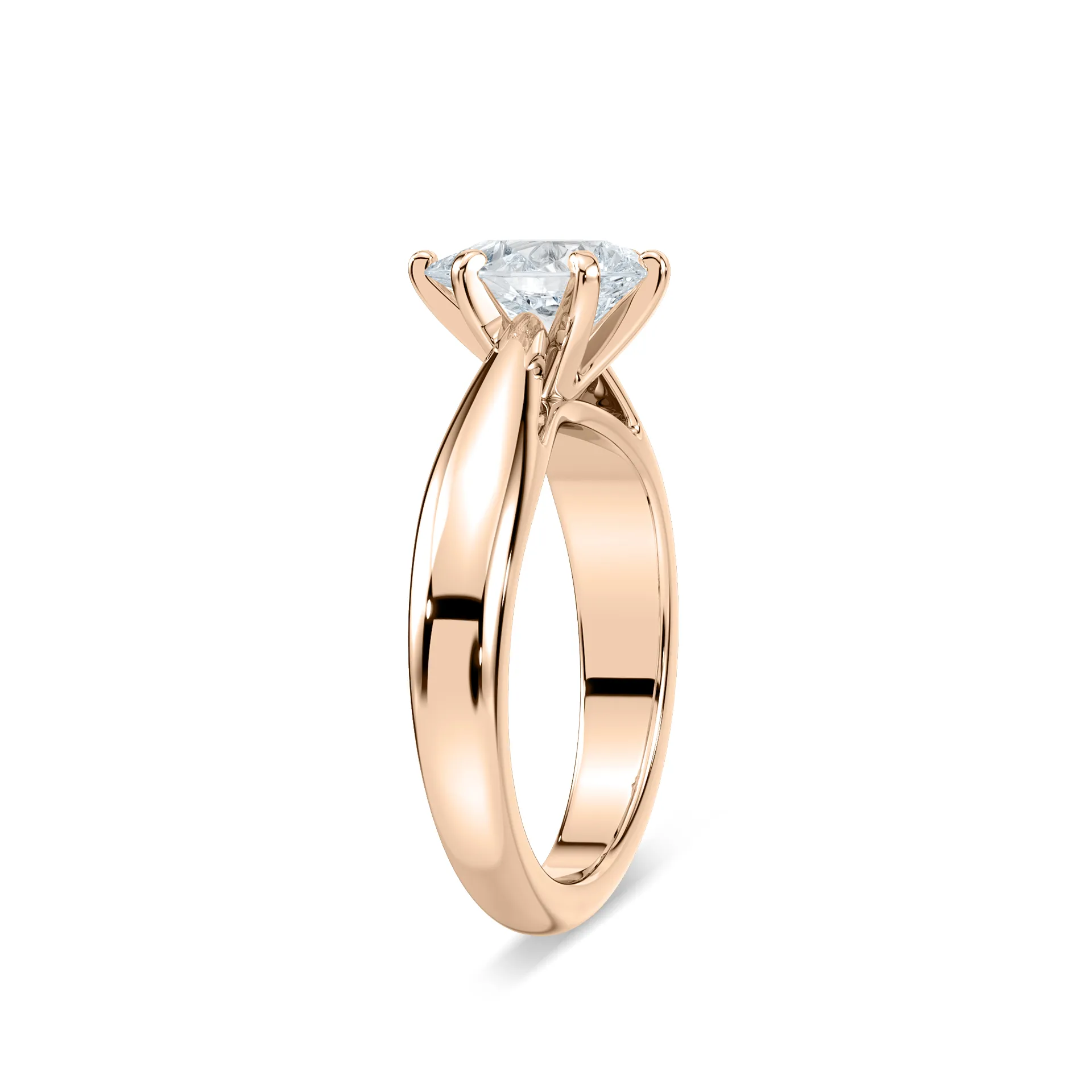 1 Carat Pear Diamond Bernice Solitaire Ring