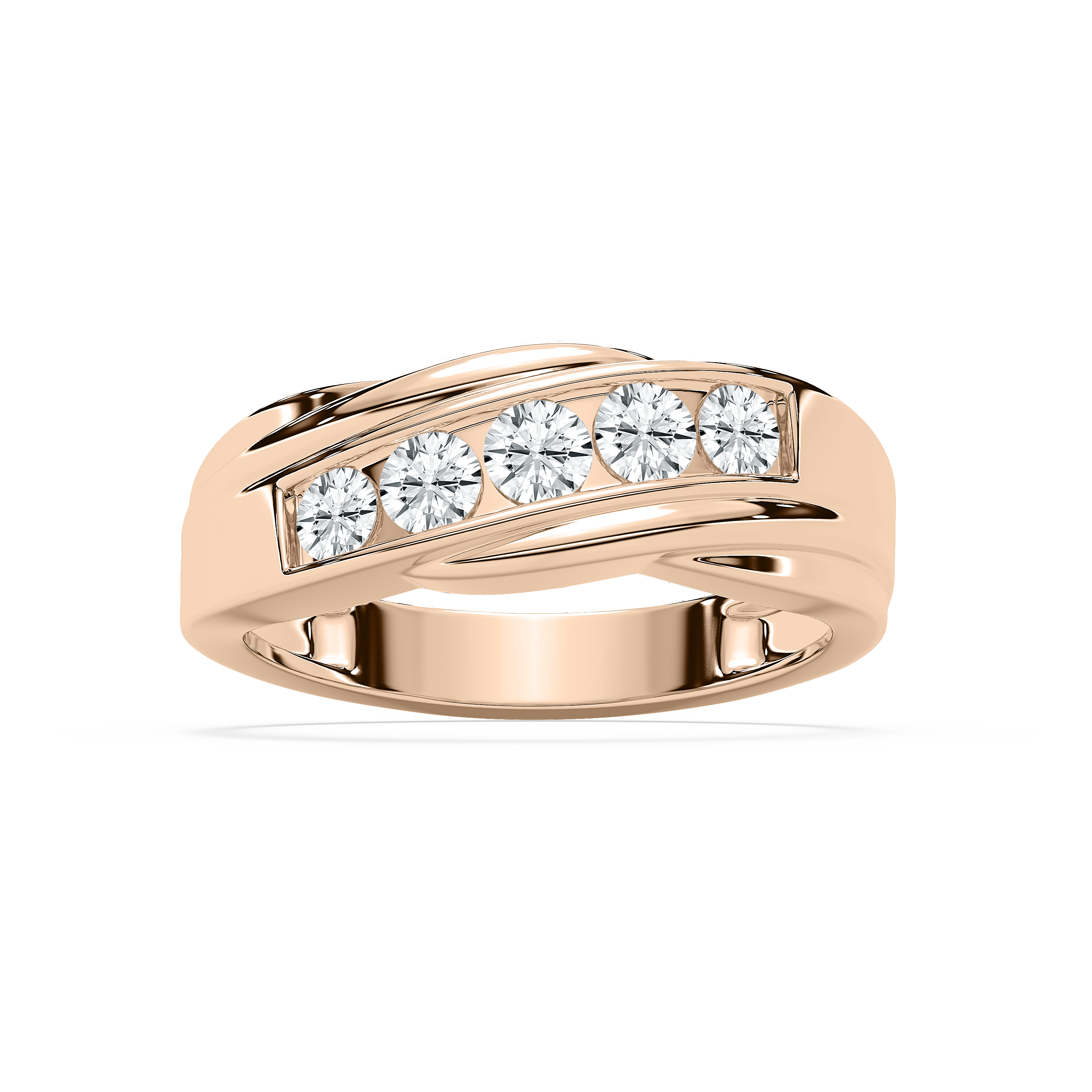 Round Diamond Neilina Men Ring